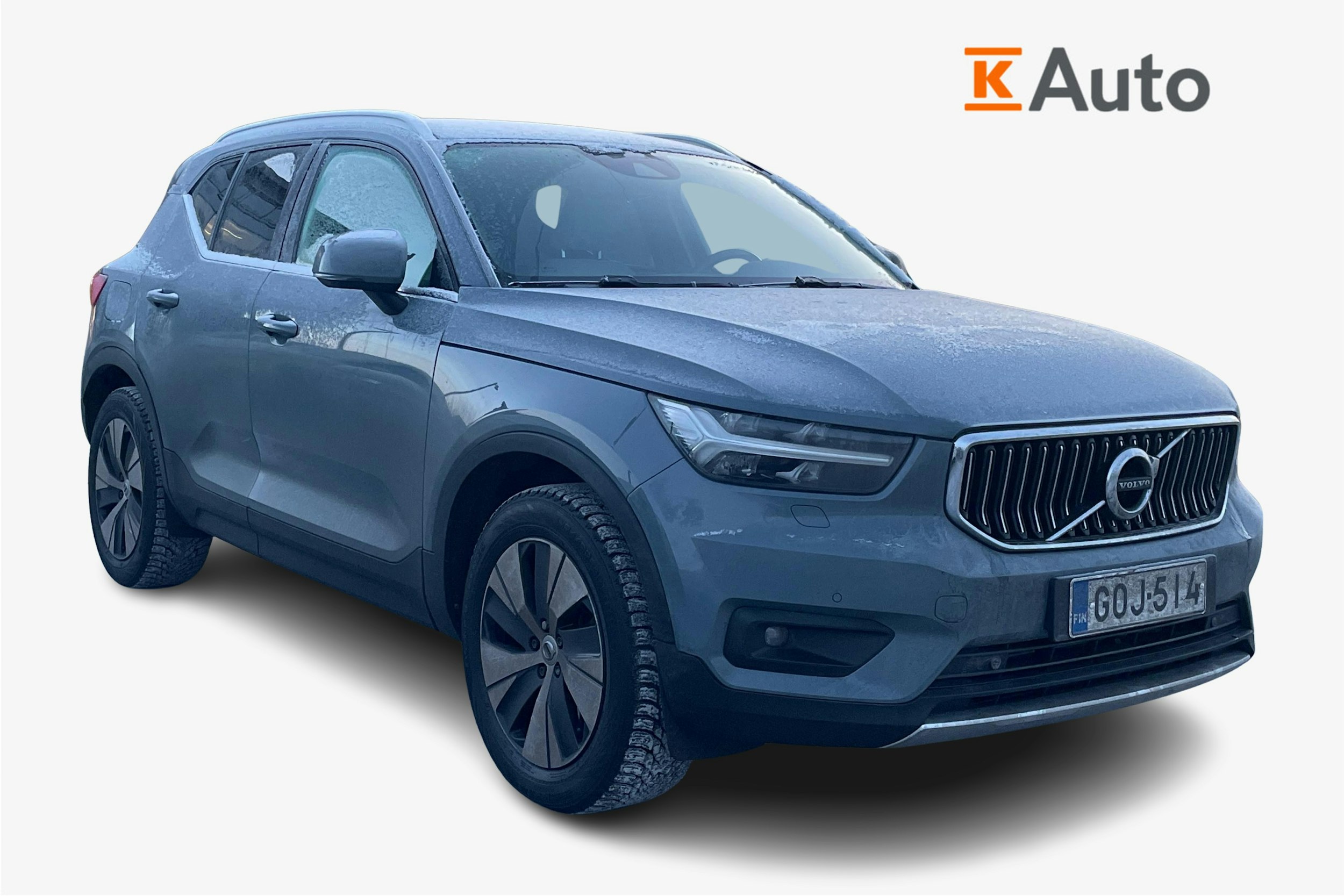 met. harmaa Volvo XC40 2021 kuva 1.