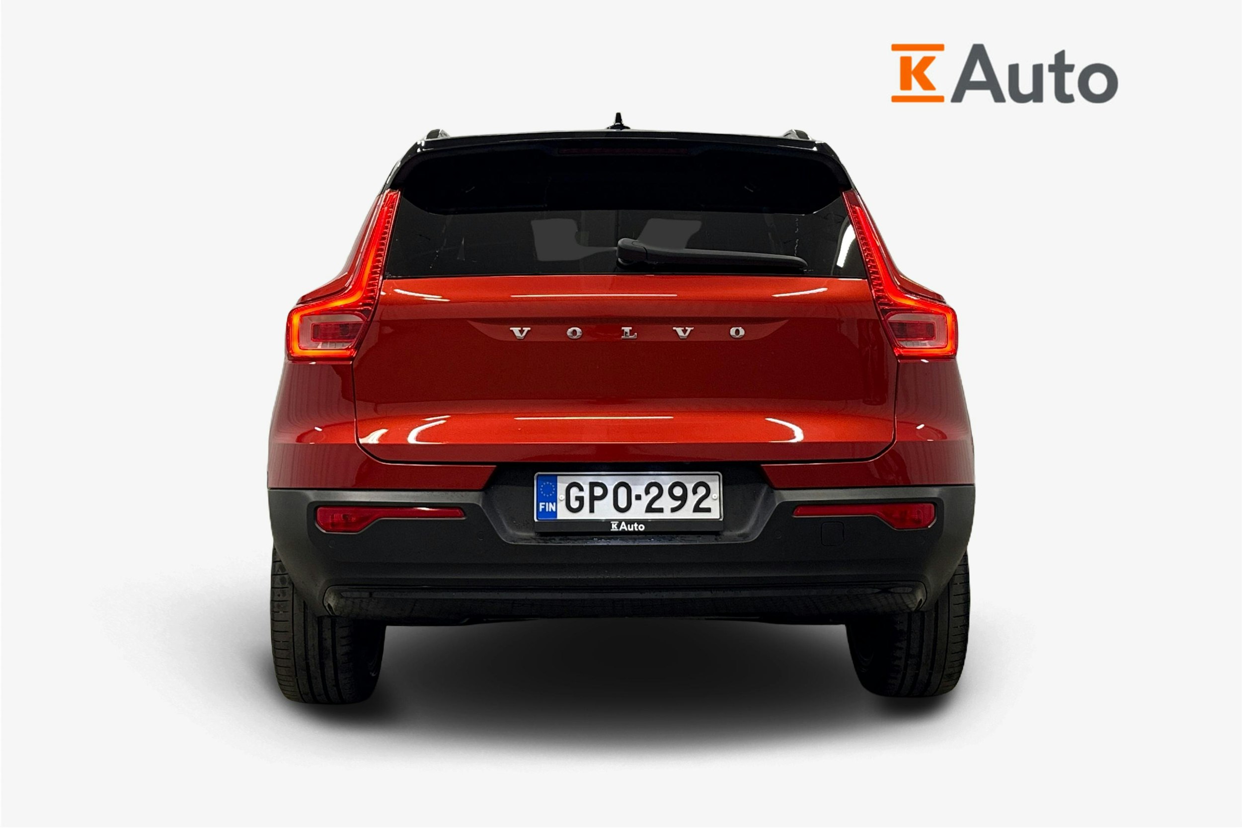 punainen Volvo XC40 2021 kuva 3.