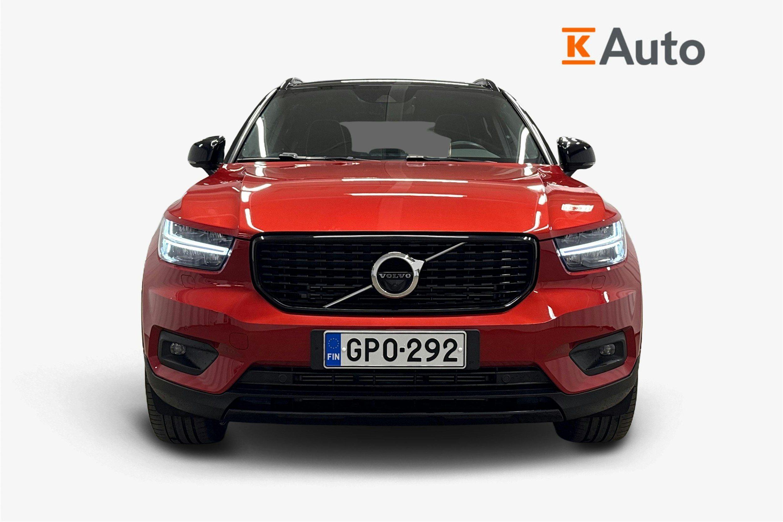 punainen Volvo XC40 2021 kuva 5.