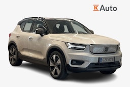 Valkoinen Volvo XC40 2021 kuva 1.