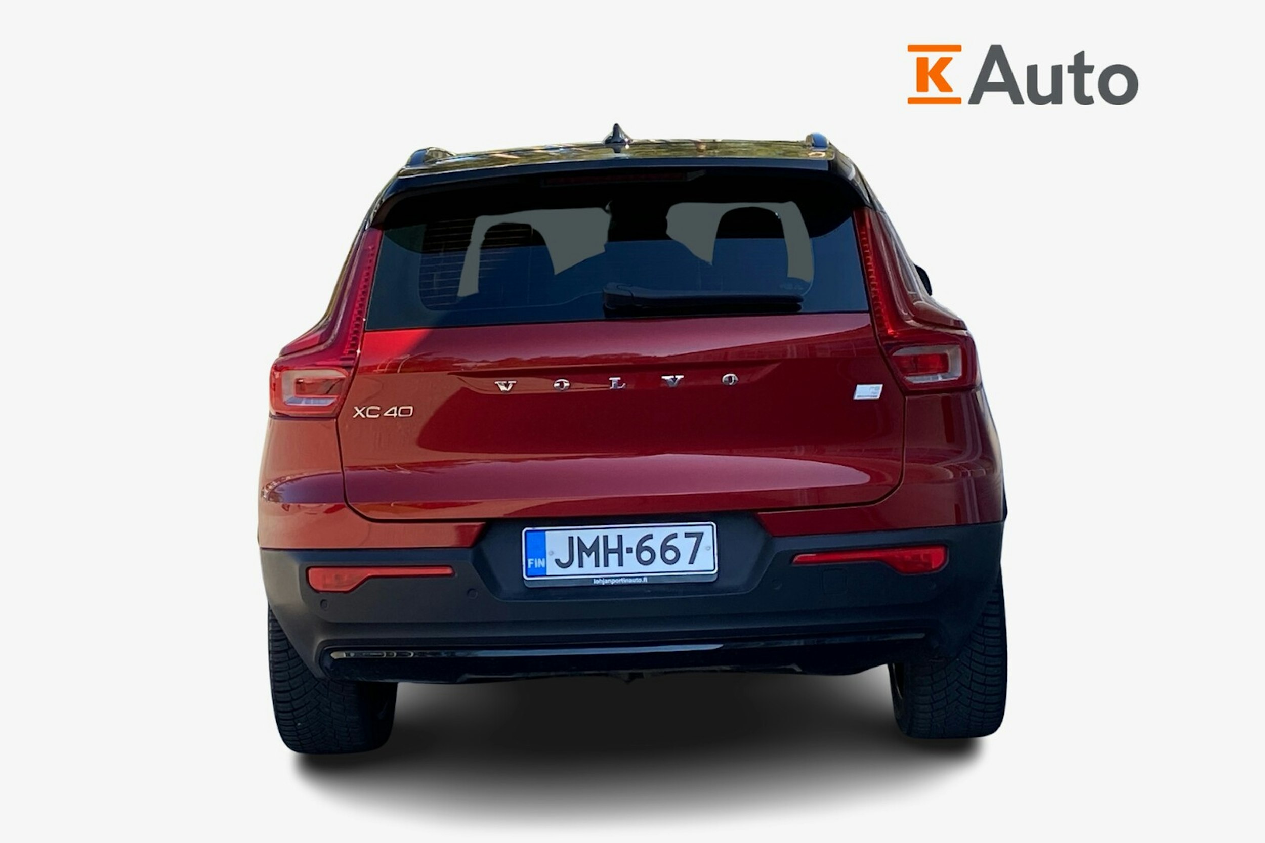 punainen Volvo XC40 2021 kuva 3.