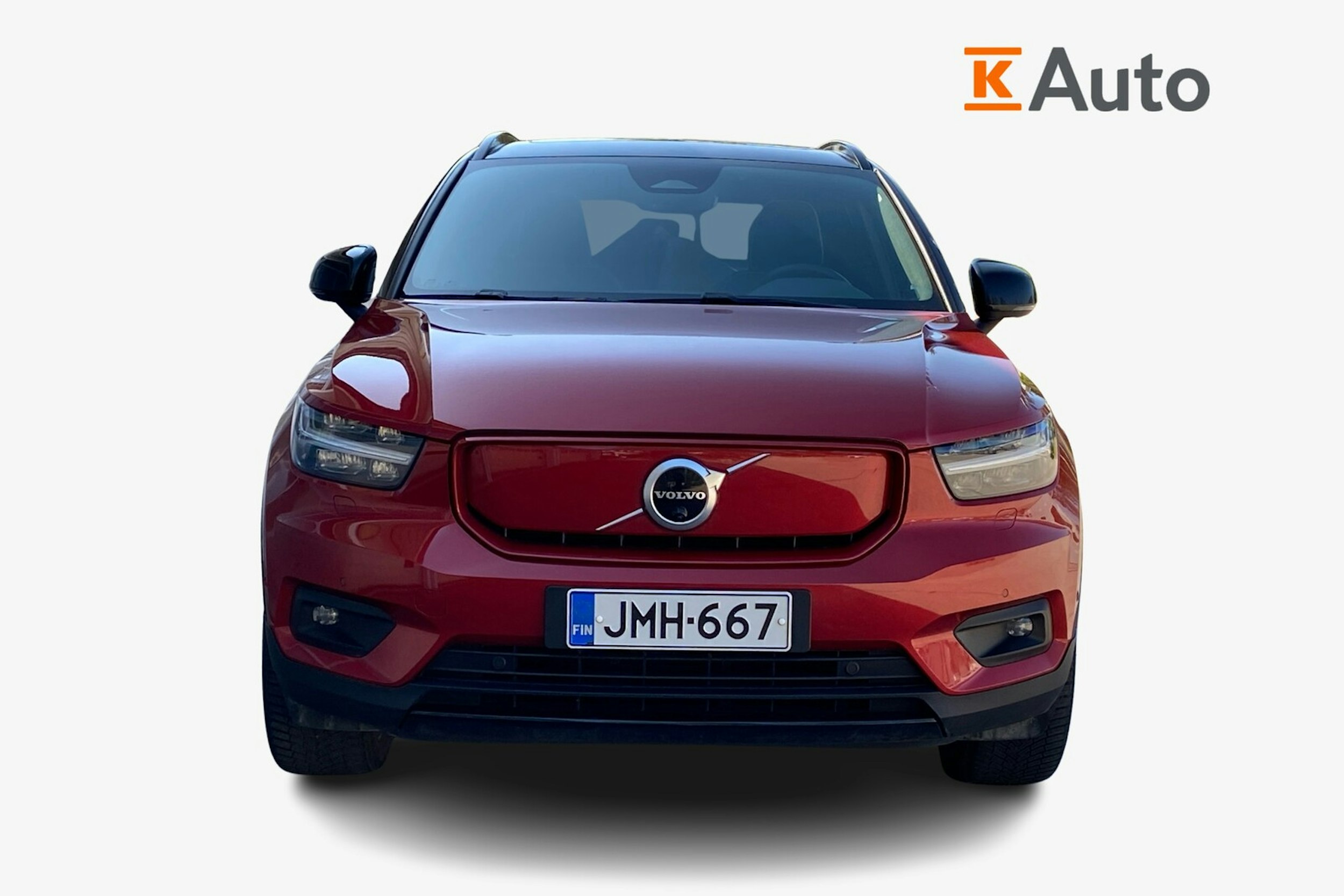 punainen Volvo XC40 2021 kuva 4.