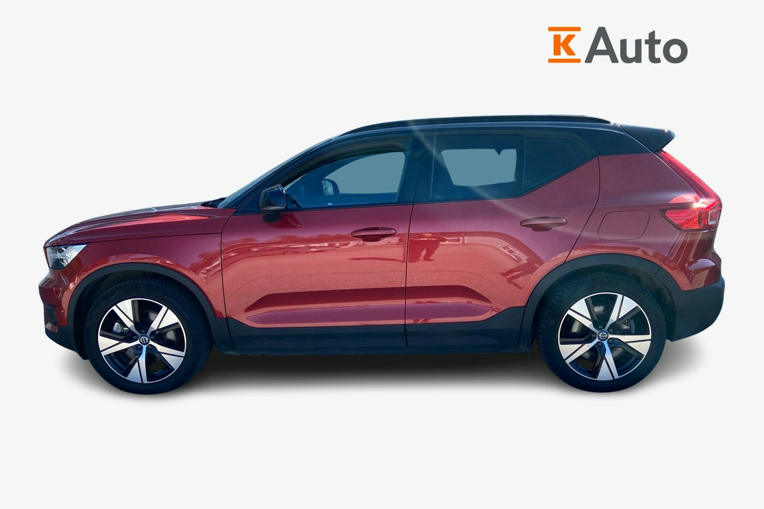punainen Volvo XC40 2021 kuva 5.