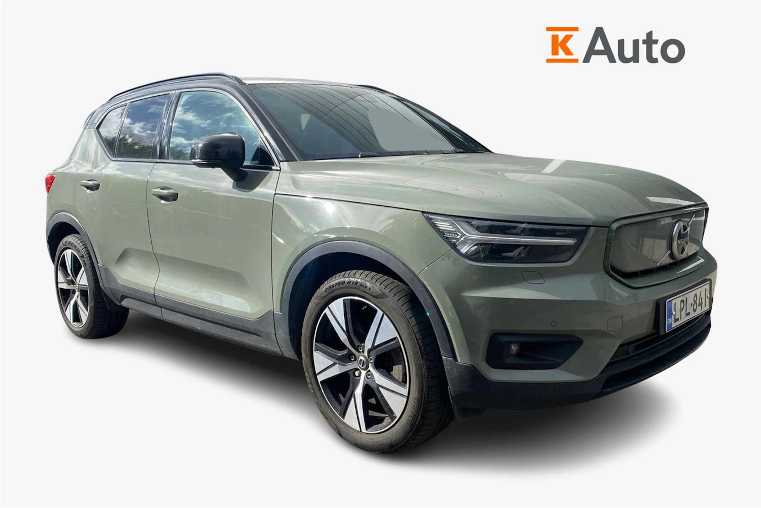 Vihreä Volvo XC40 2021 kuva 1.