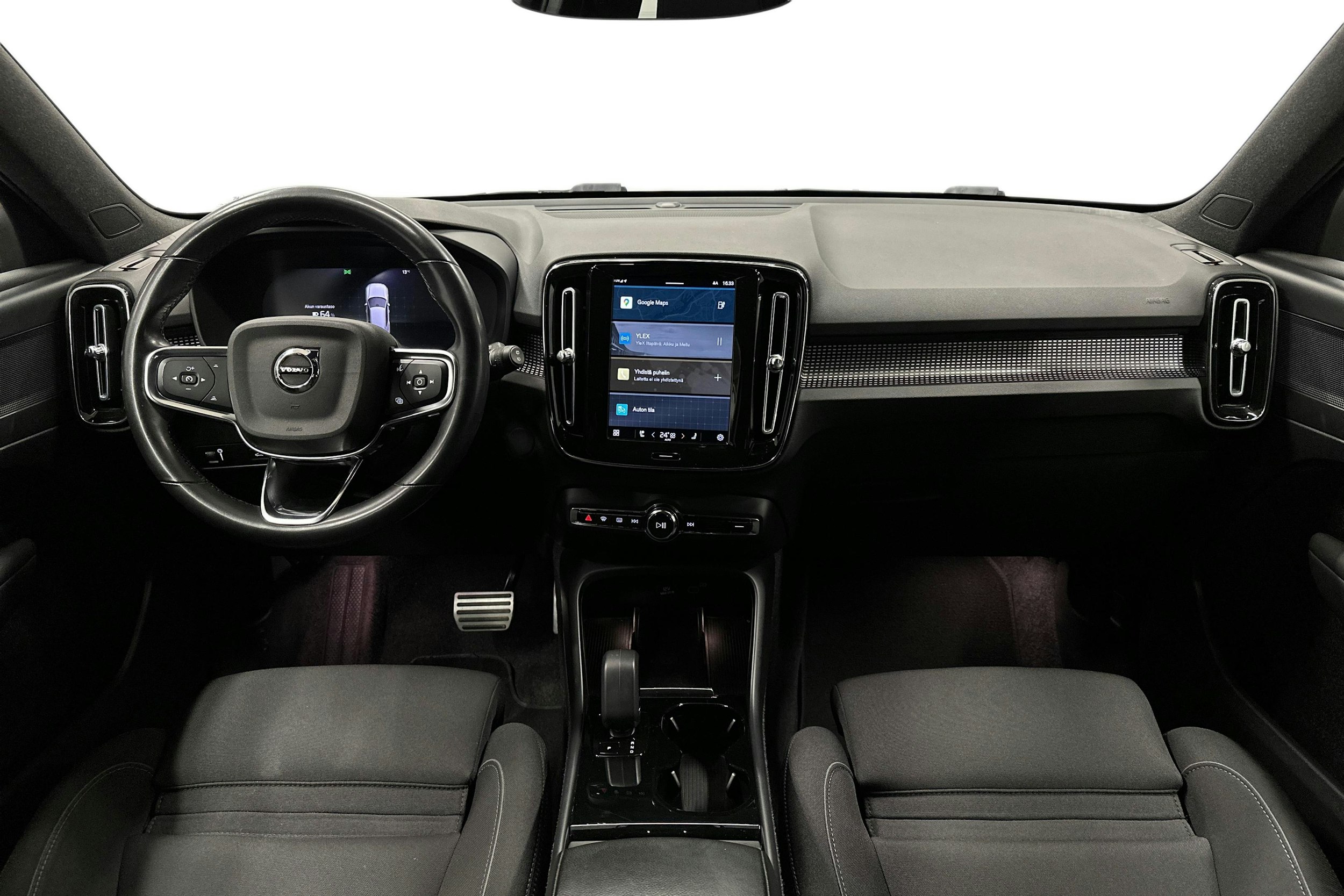 musta Volvo XC40 2022 kuva 9.