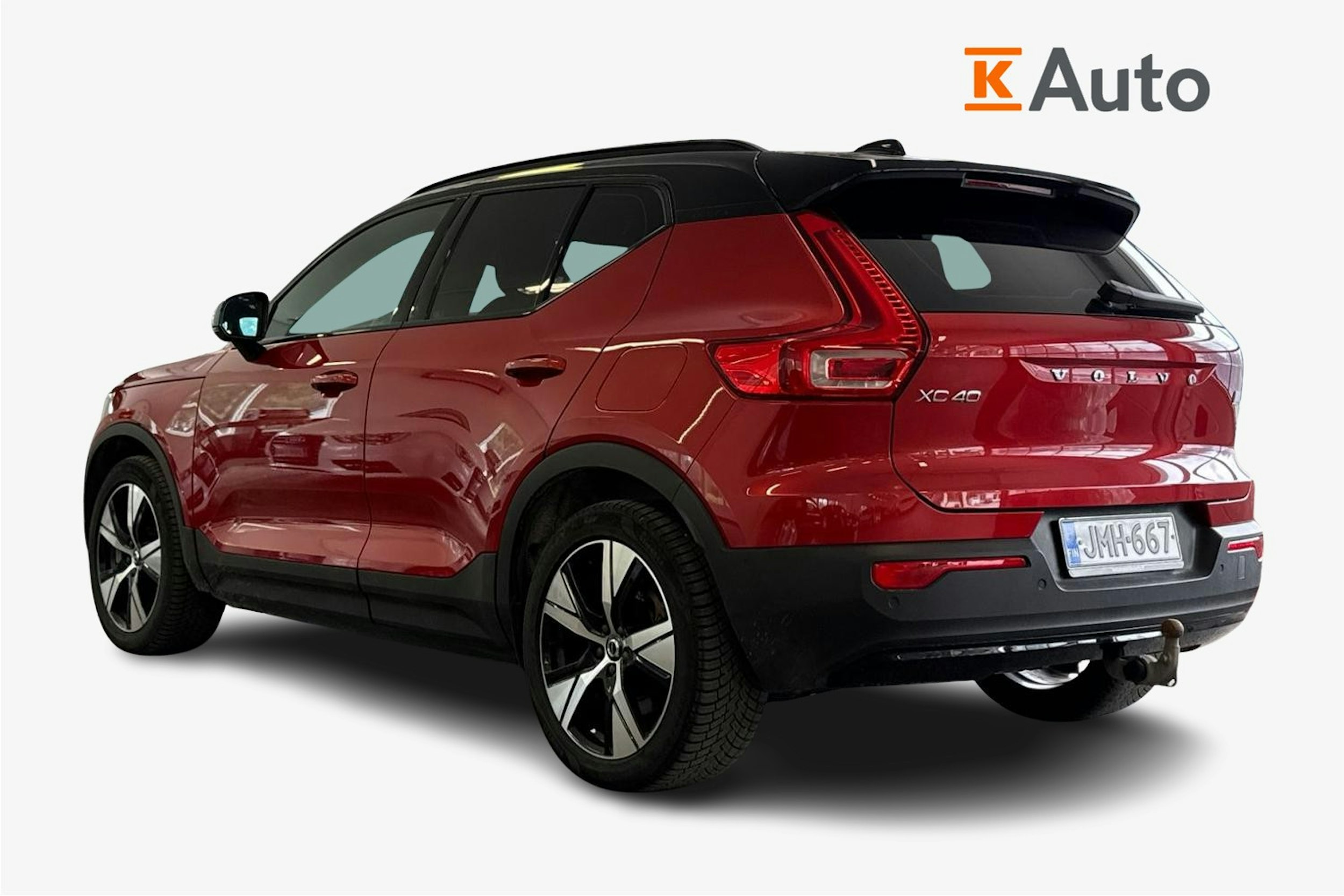 met. punainen Volvo XC40 2022 kuva 2.