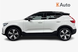 valkoinen Volvo XC40 2023 kuva 6.