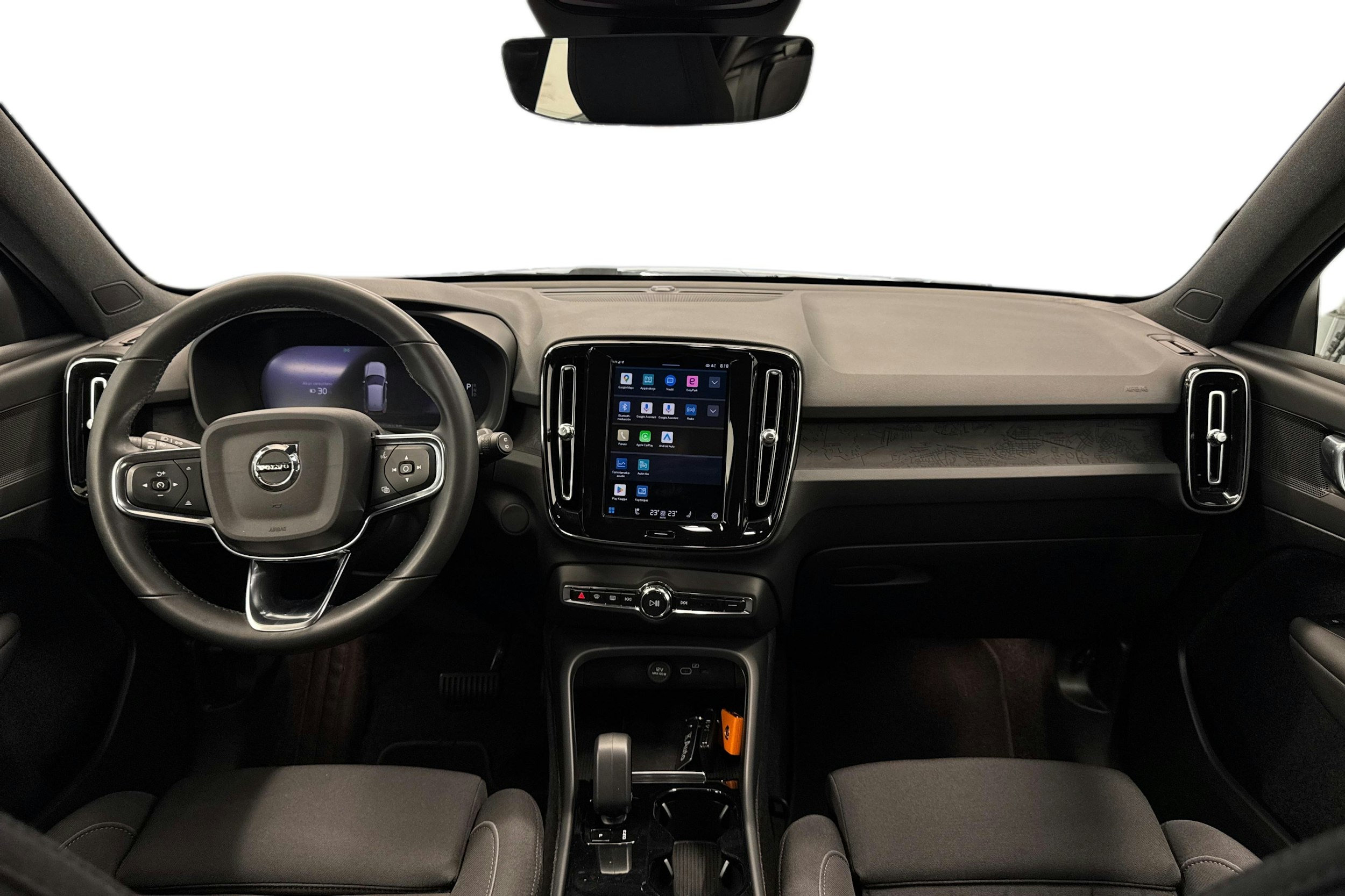 Harmaa Volvo XC40 2023 kuva 9.