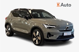 harmaa Volvo XC40 2024 kuva 1.