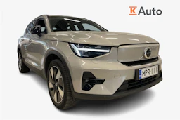 Harmaa Volvo XC40 2024 kuva 1.