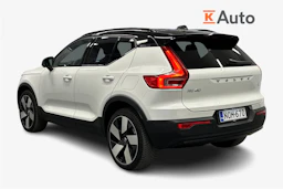 valkoinen Volvo XC40 2024 kuva 3.