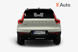 valkoinen Volvo XC40 2024 kuva 4.