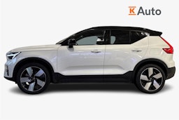 valkoinen Volvo XC40 2024 kuva 6.