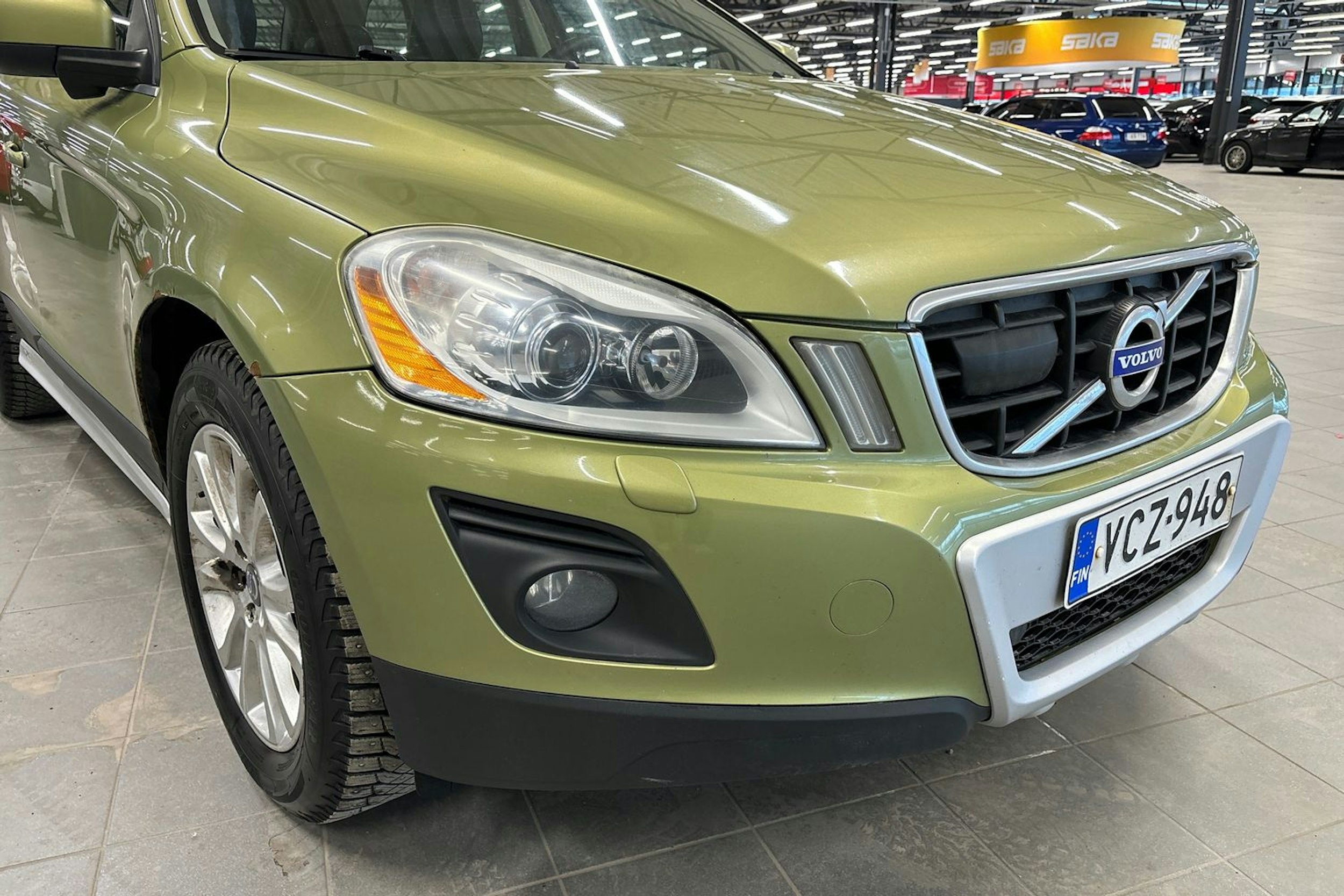 vihreä Volvo XC60 2008 kuva 13.