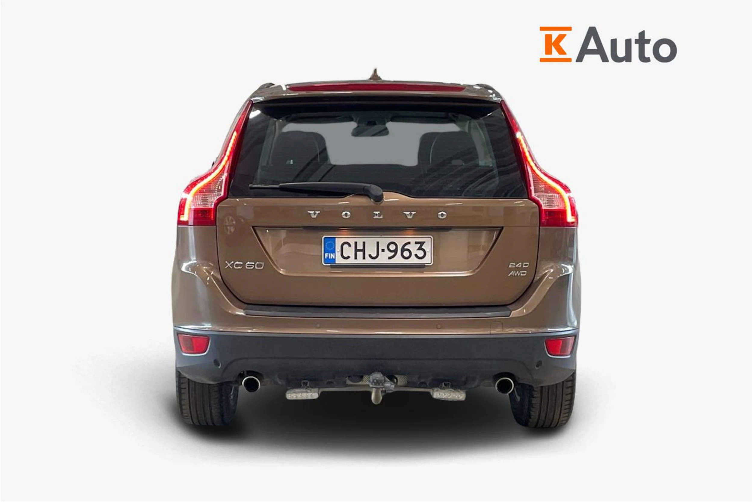 ruskea (beige) Volvo XC60 2009 kuva 3.