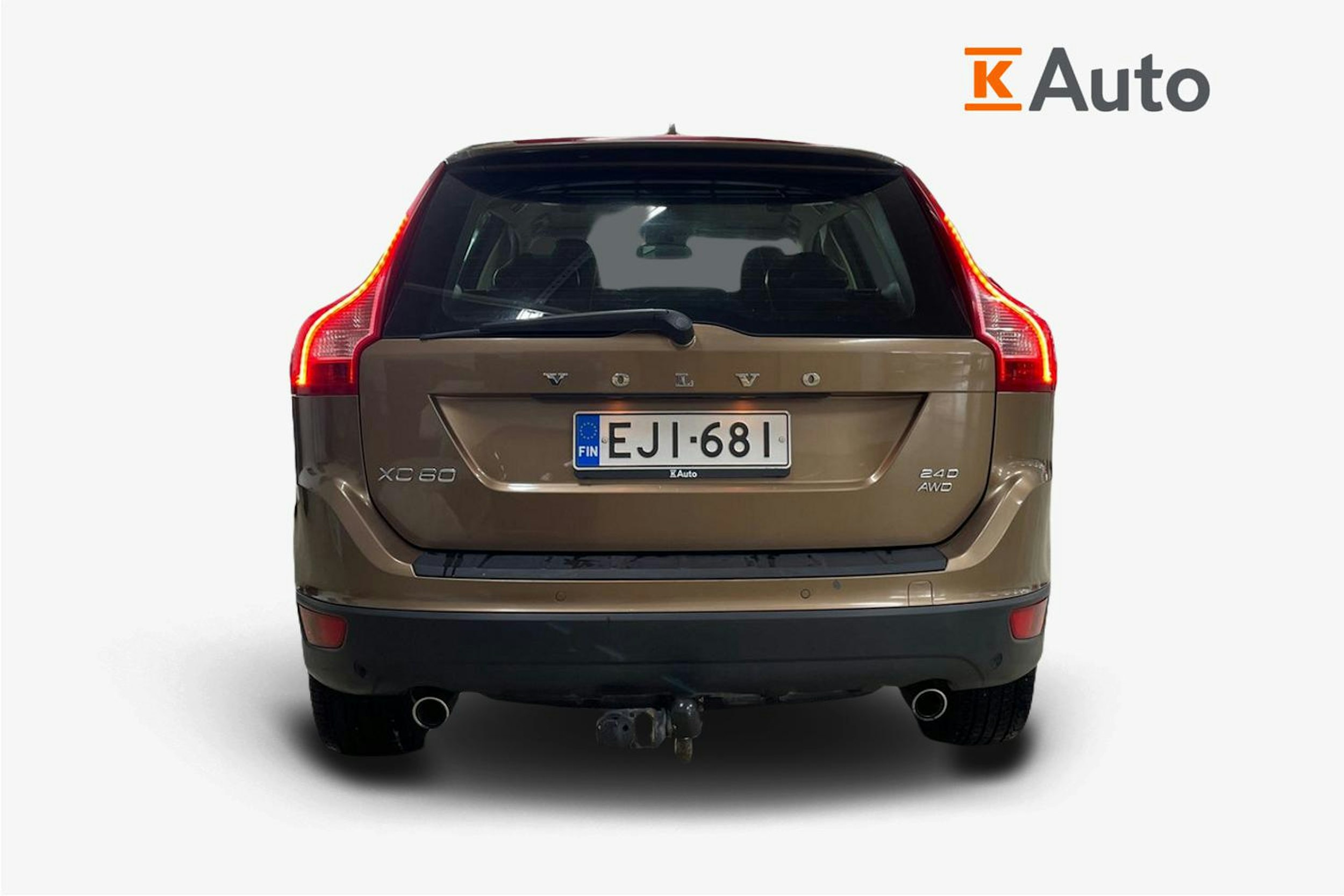 Ruskea (beige) Volvo XC60 2009 kuva 3.