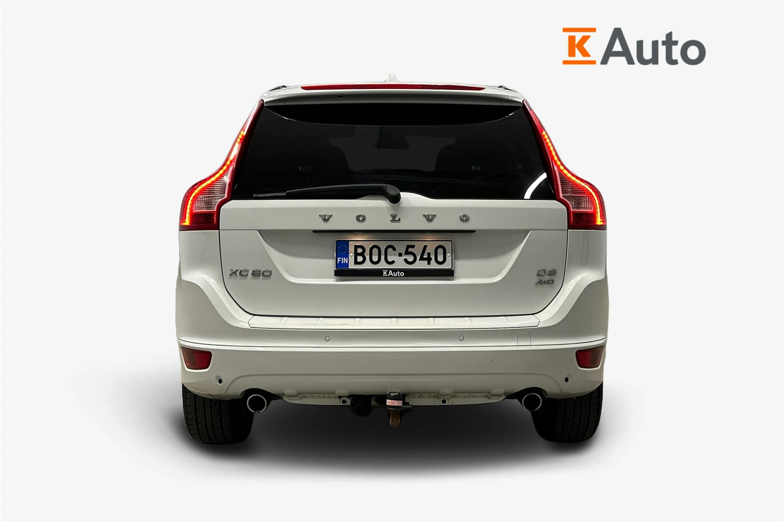 valkoinen Volvo XC60 2010 kuva 3.