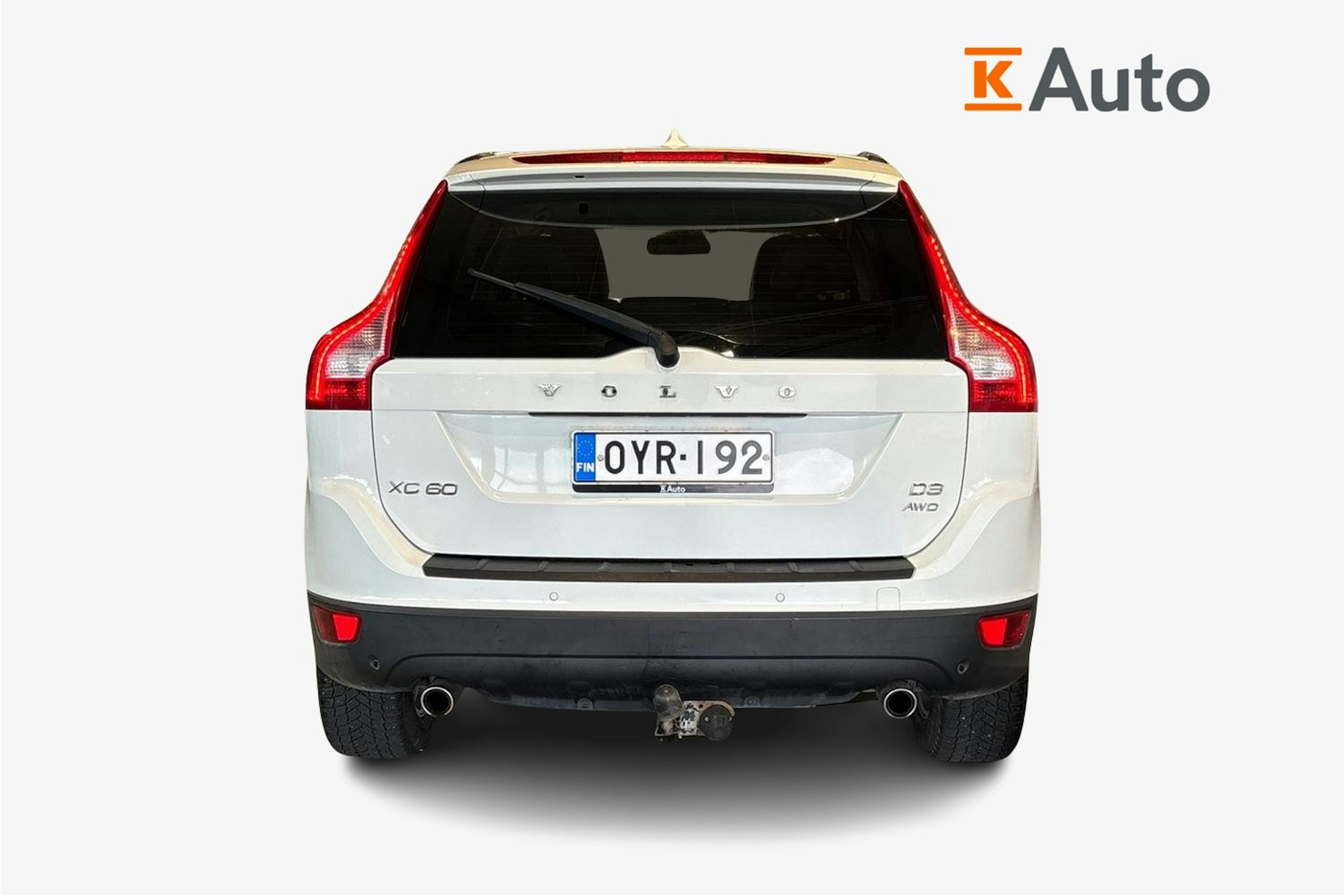 valkoinen Volvo XC60 2010 kuva 3.