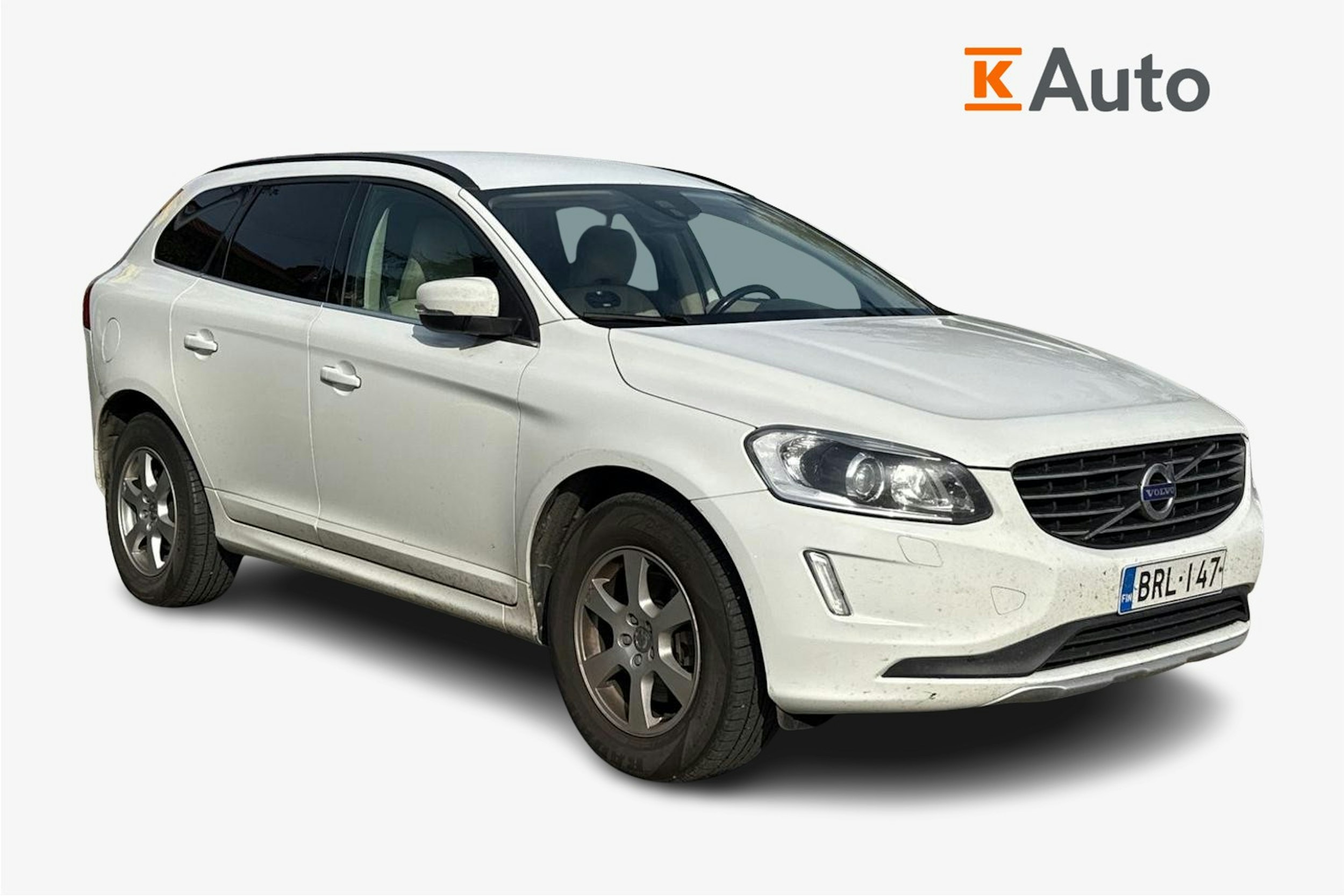 valkoinen Volvo XC60 2013 kuva 1.