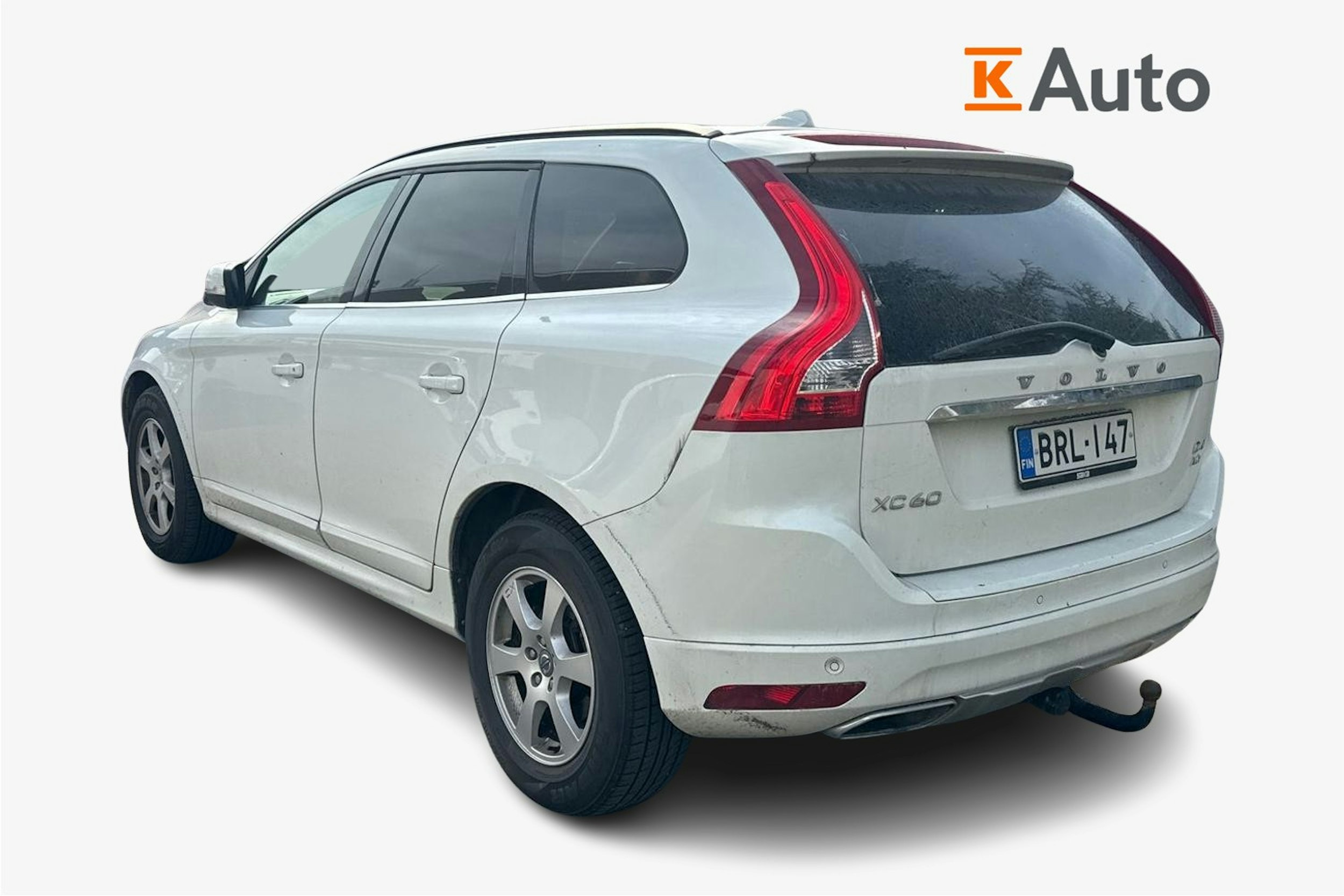 valkoinen Volvo XC60 2013 kuva 2.