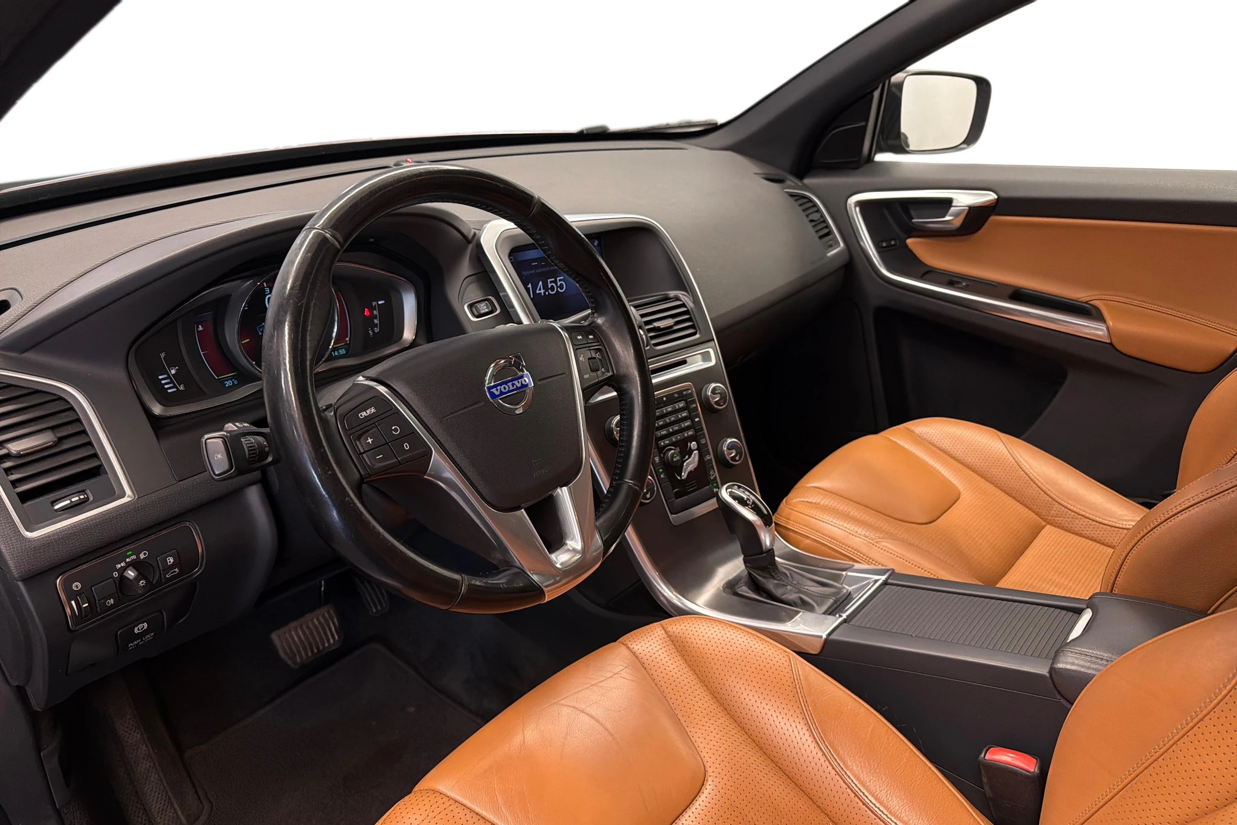 ruskea (beige) Volvo XC60 2014 kuva 8.