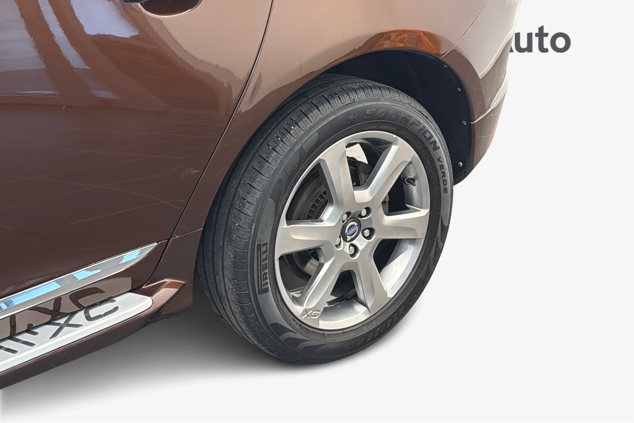 ruskea (beige) Volvo XC60 2014 kuva 12.