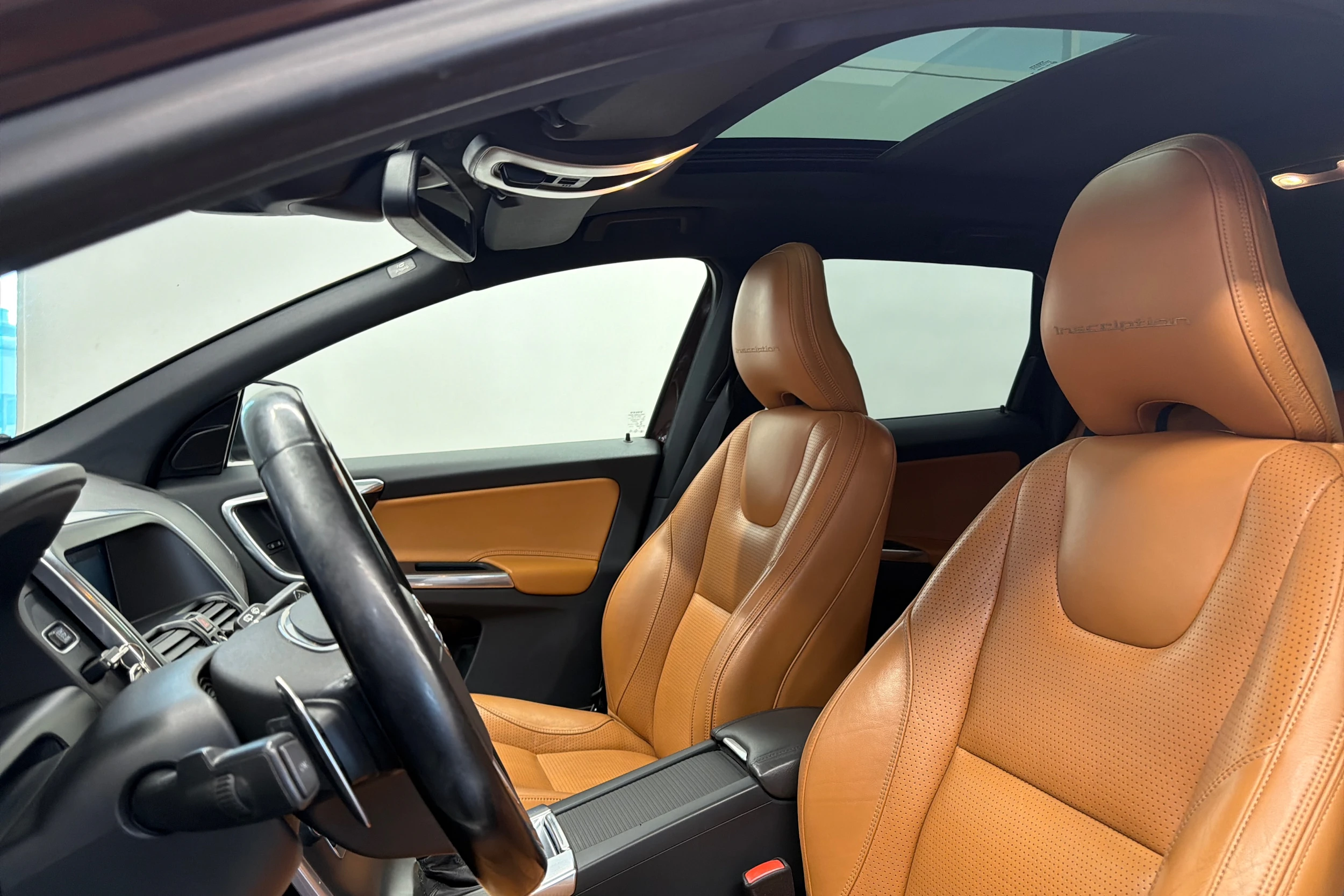 ruskea (beige) Volvo XC60 2014 kuva 15.