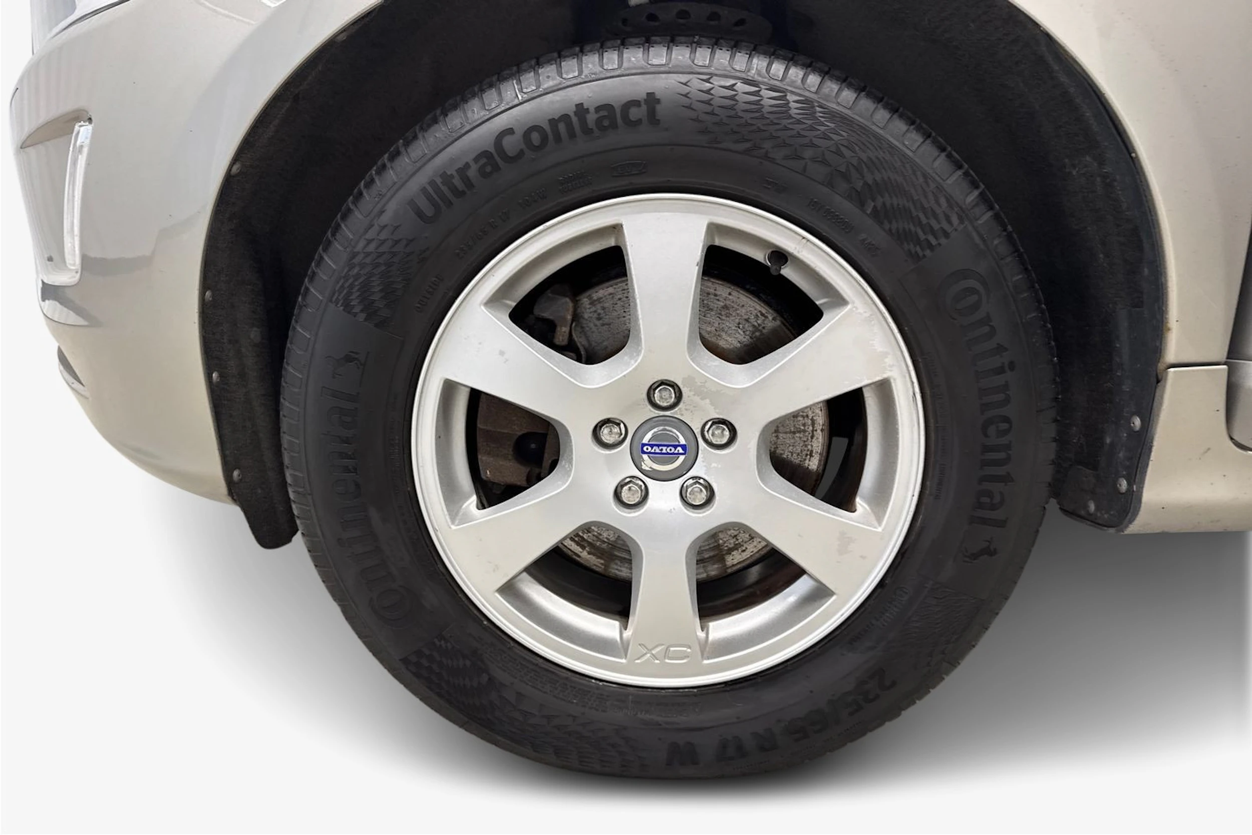 ruskea (beige) Volvo XC60 2014 kuva 9.