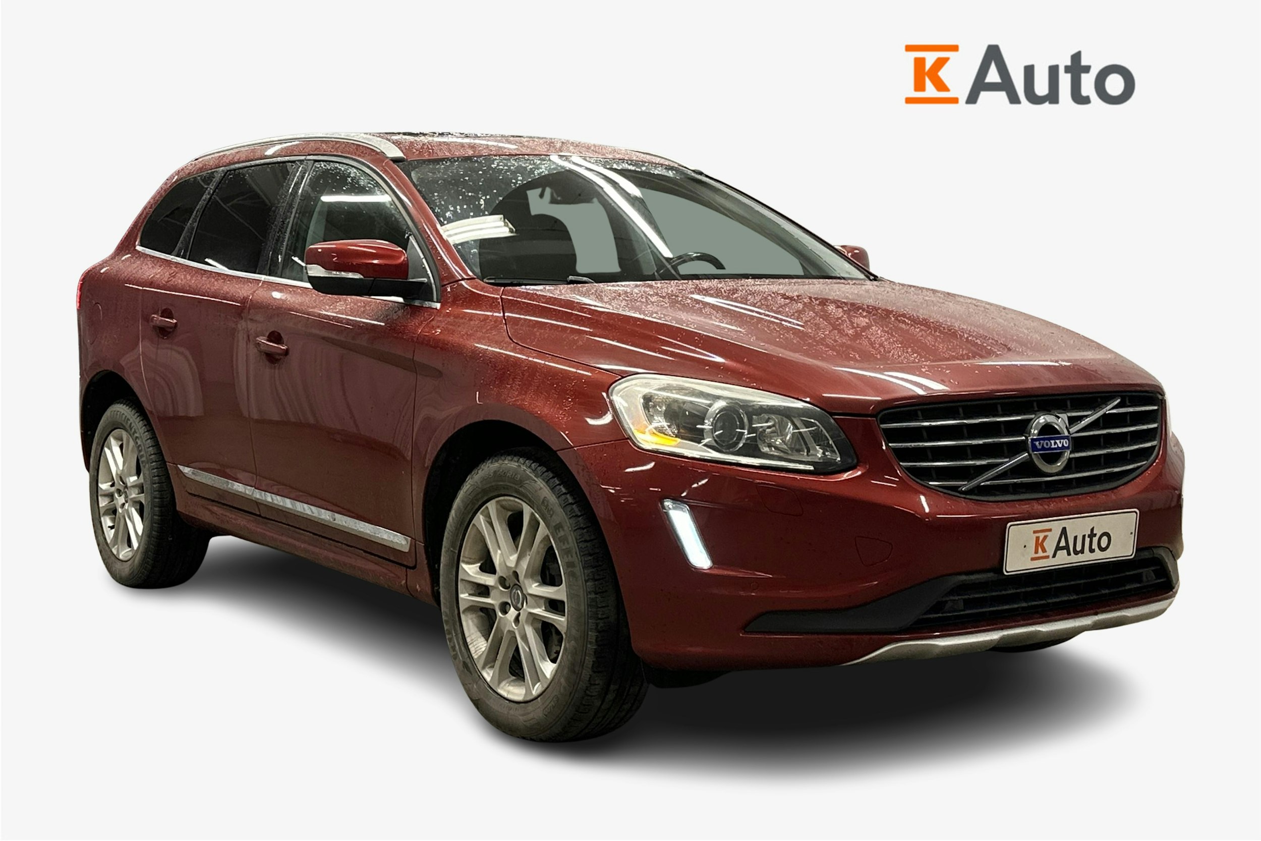 punainen Volvo XC60 2014 kuva 1.