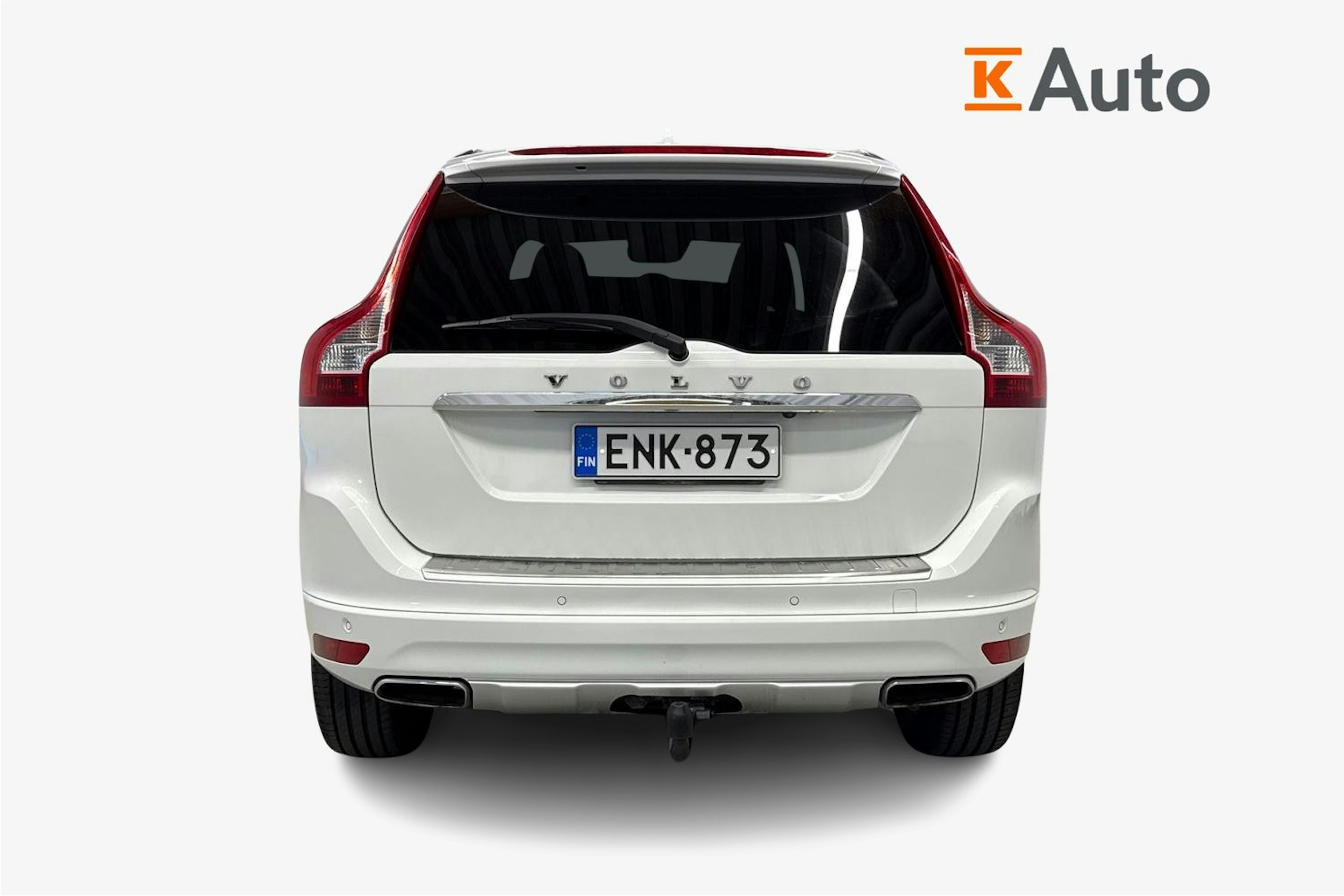 valkoinen Volvo XC60 2014 kuva 3.