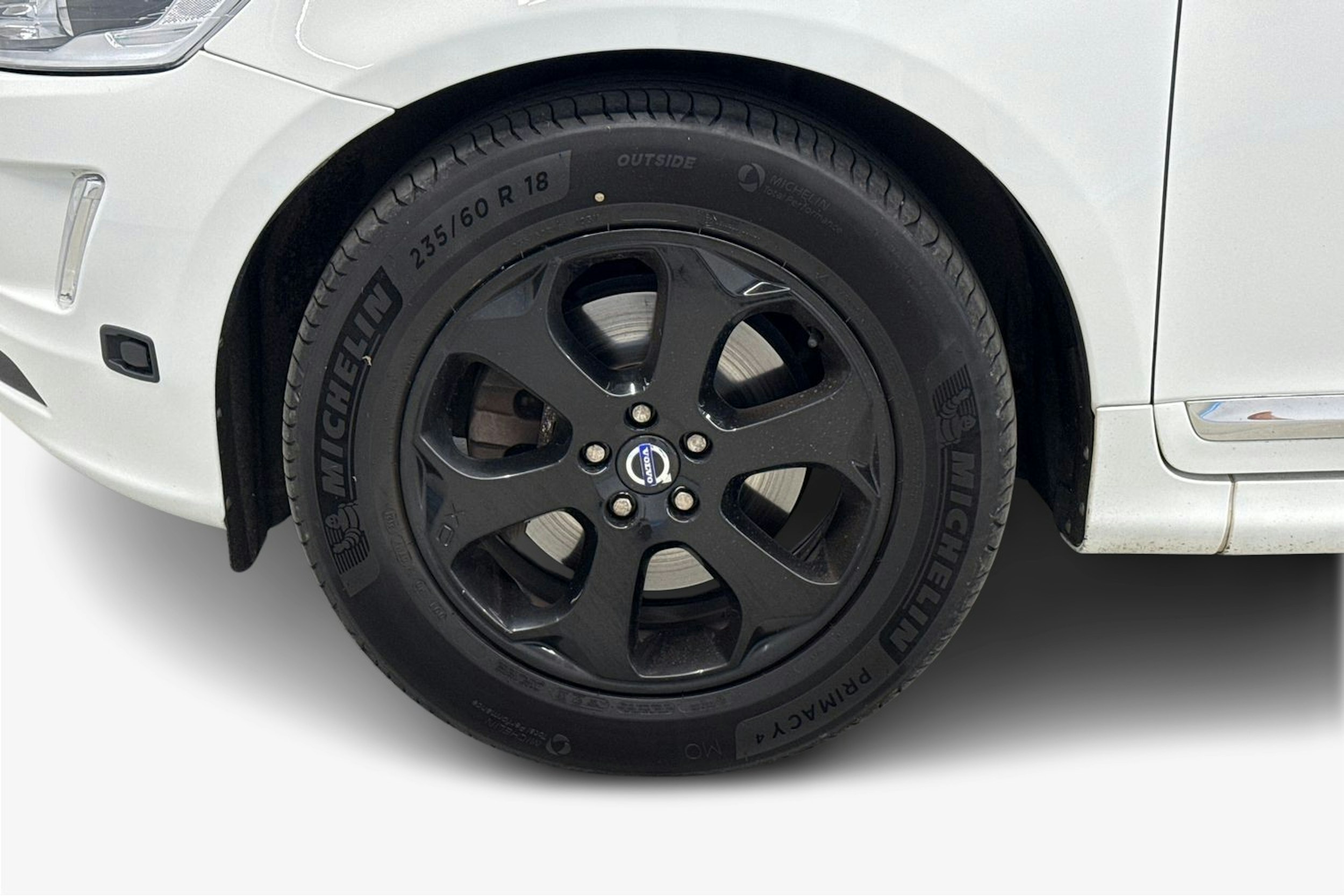 valkoinen Volvo XC60 2014 kuva 9.
