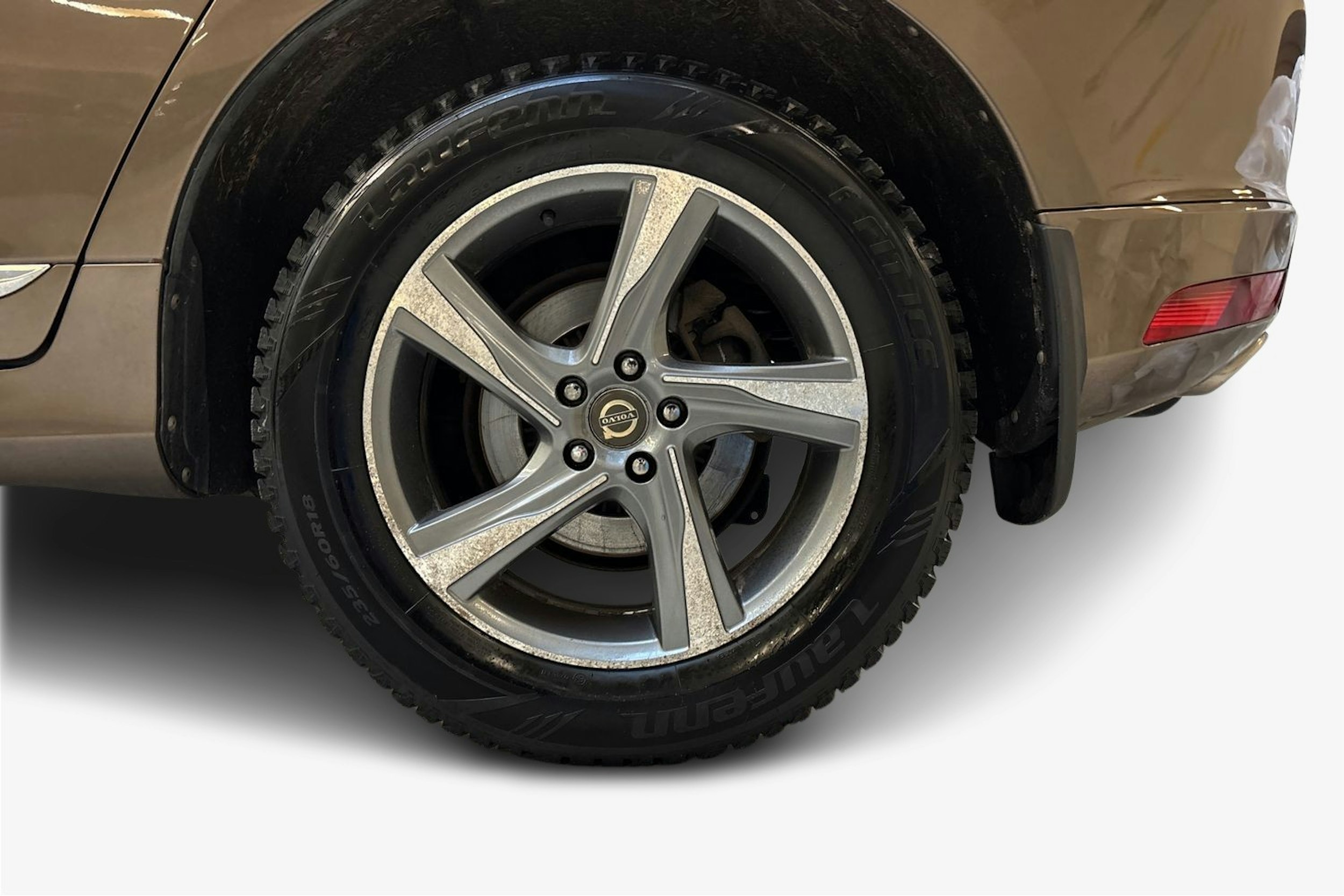 ruskea (beige) Volvo XC60 2014 kuva 9.