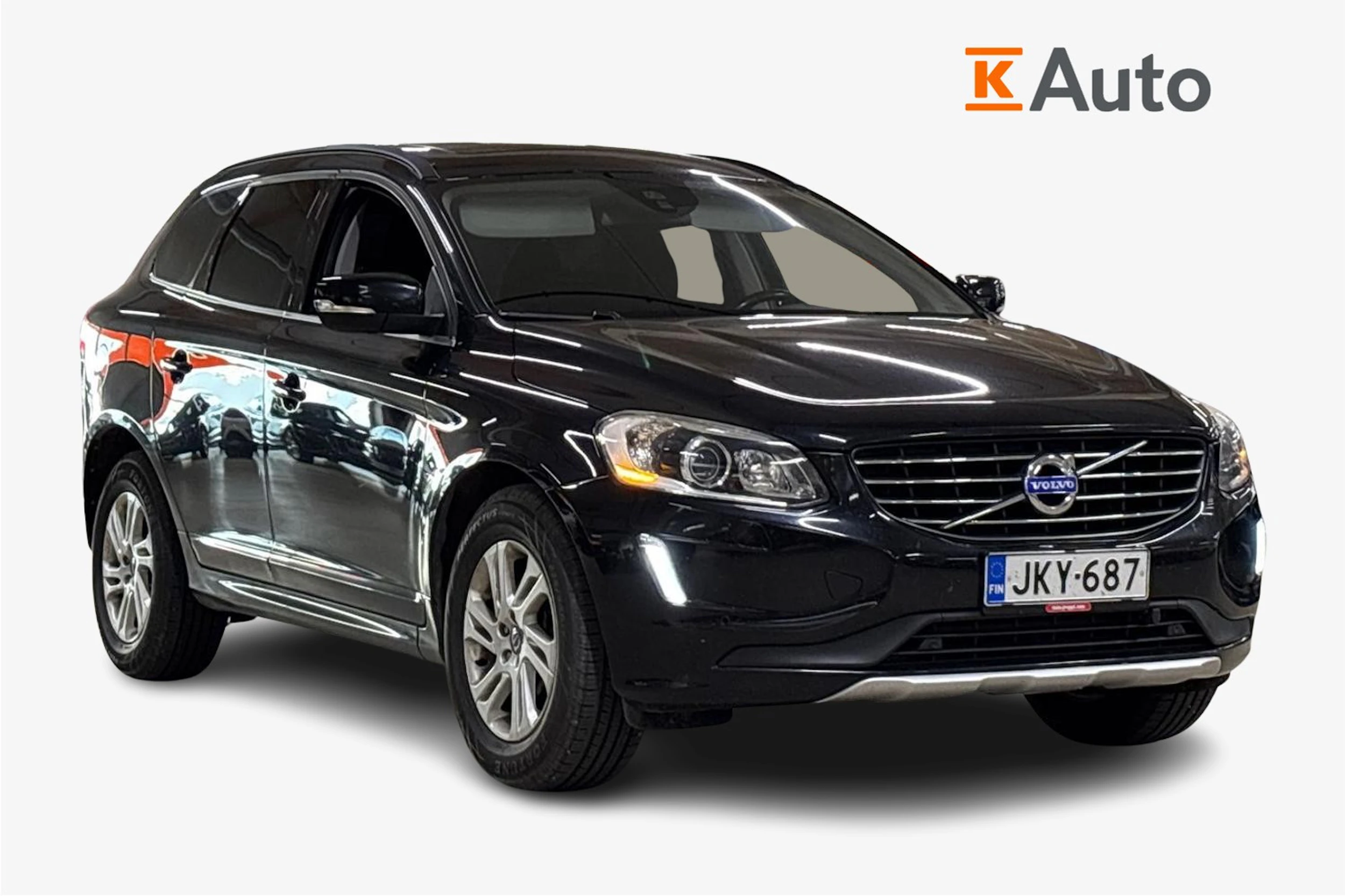 musta Volvo XC60 2014 kuva 1.