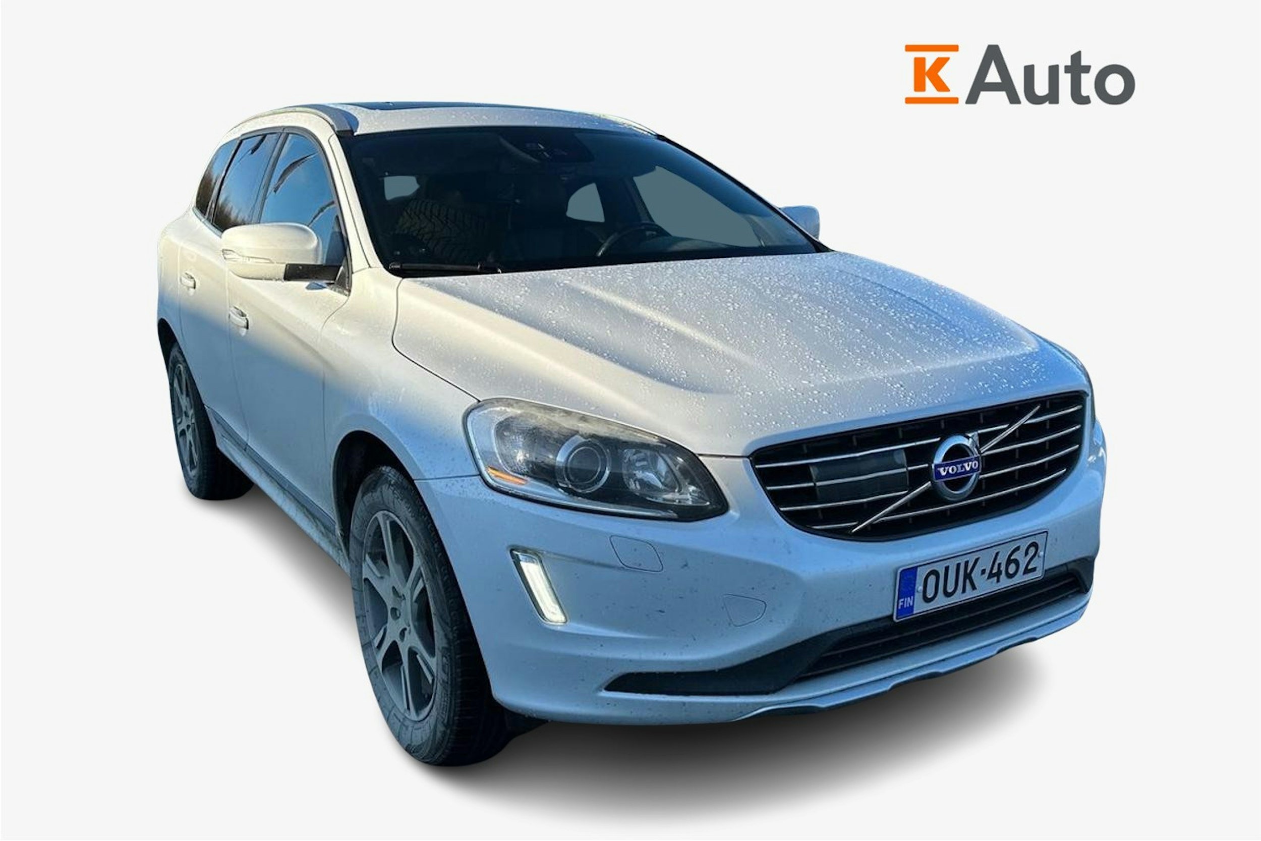 valkoinen Volvo XC60 2014 kuva 1.