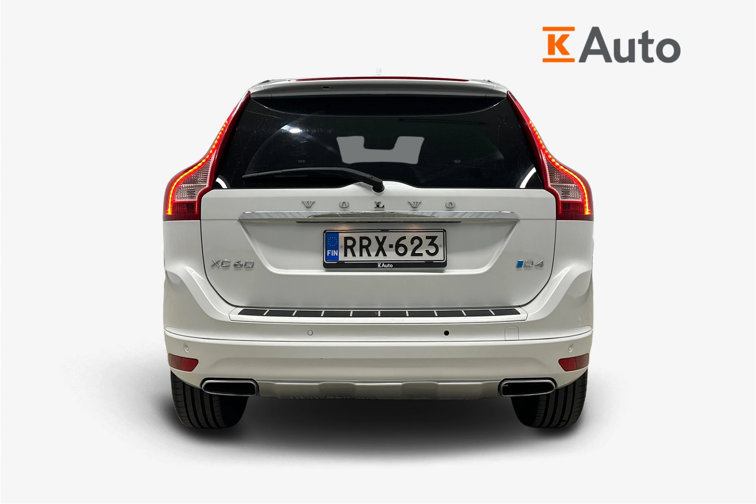 valkoinen Volvo XC60 2014 kuva 3.