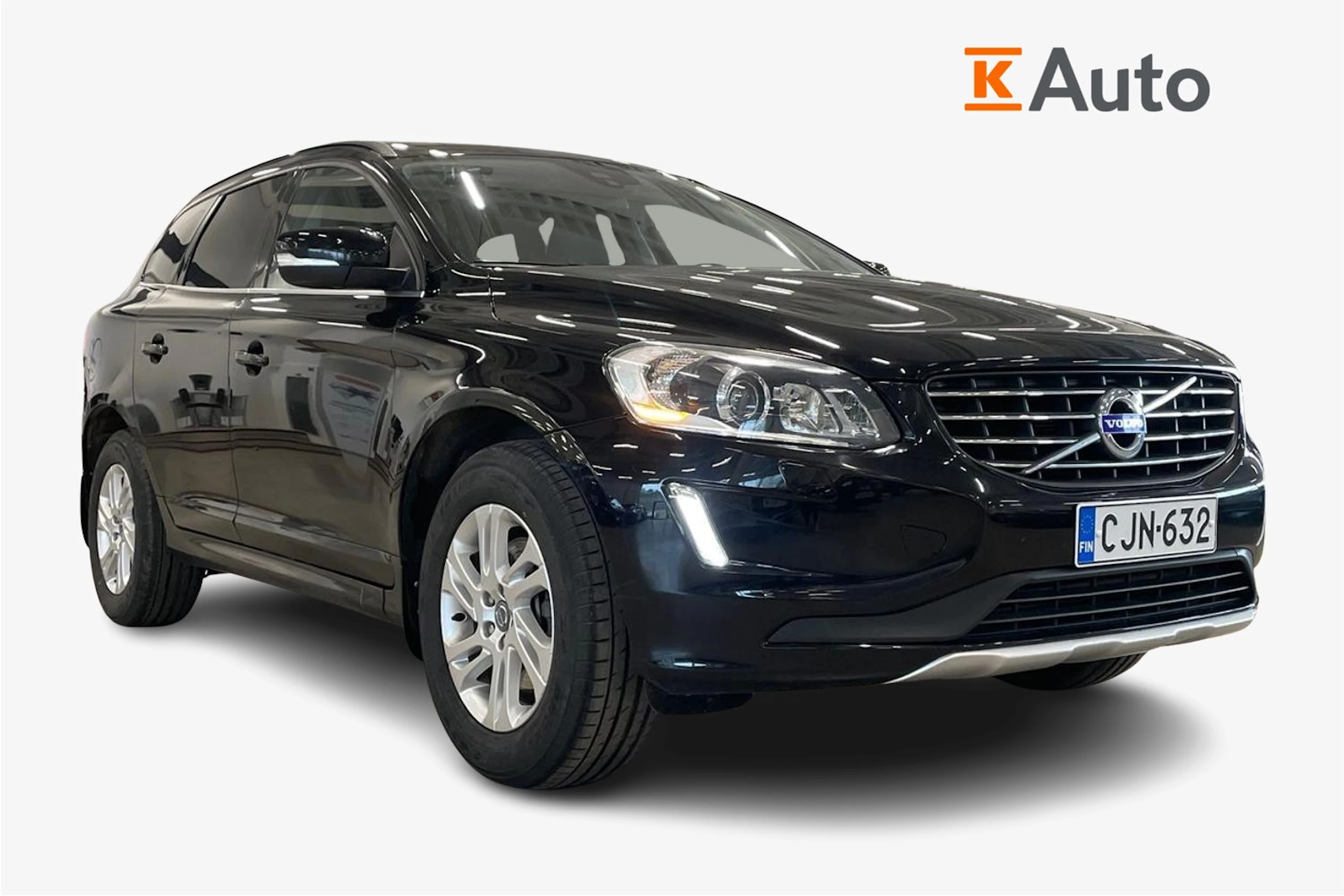 musta Volvo XC60 2015 kuva 1.