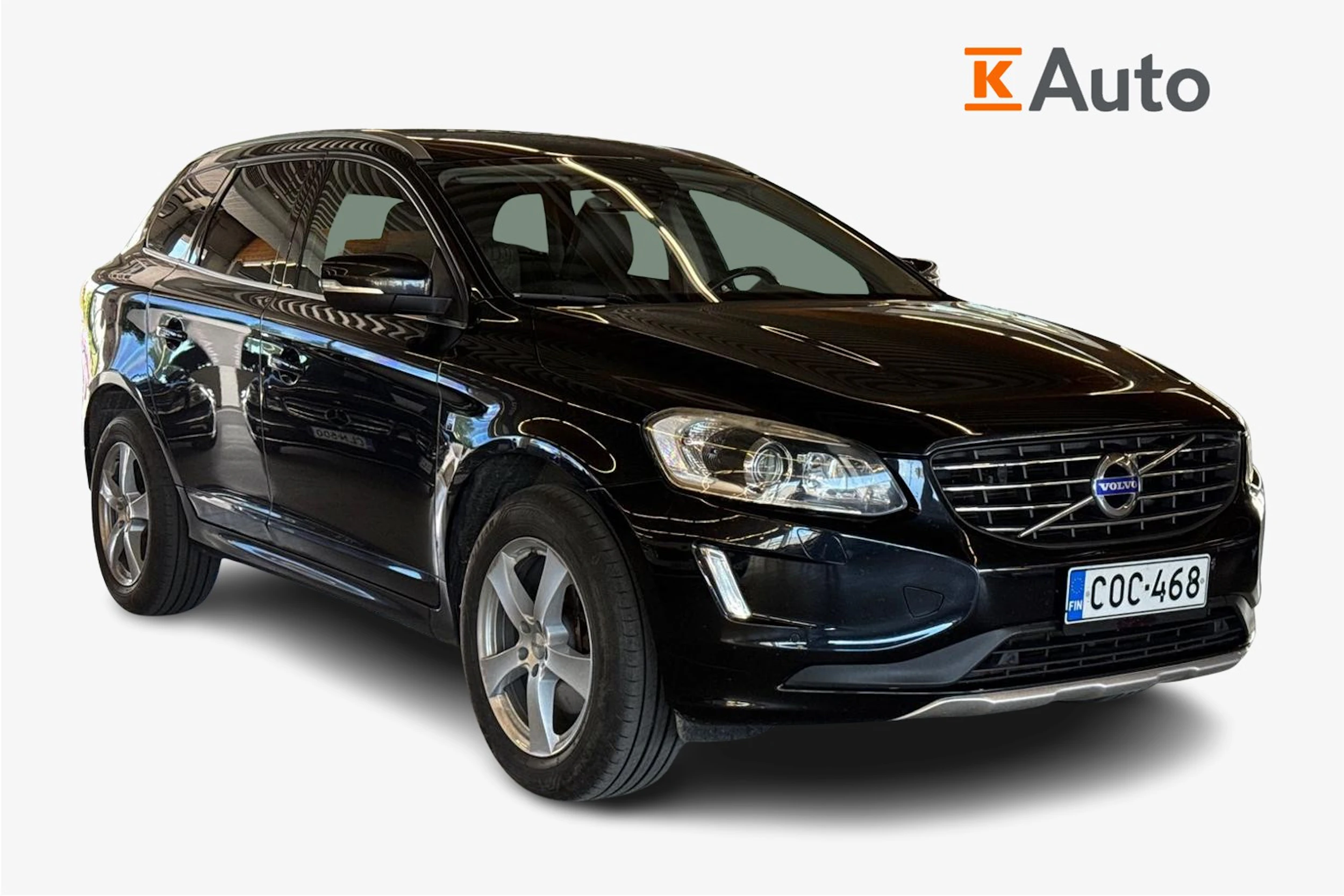 musta Volvo XC60 2015 kuva 1.