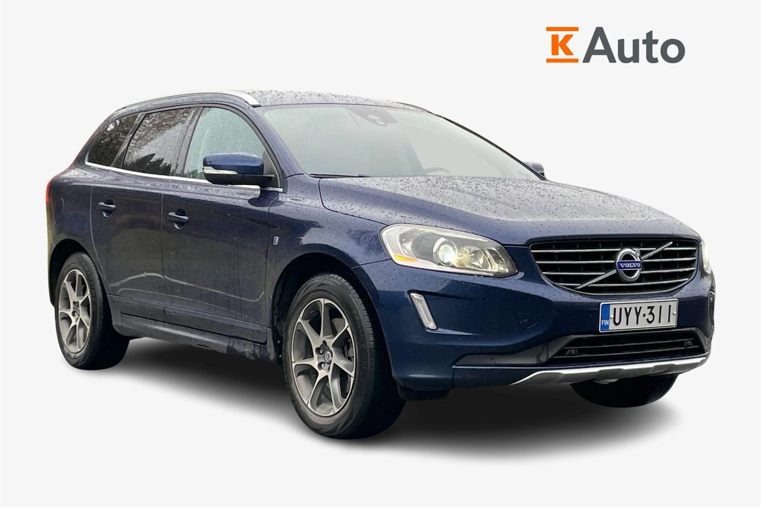 sininen Volvo XC60 2015 kuva 1.