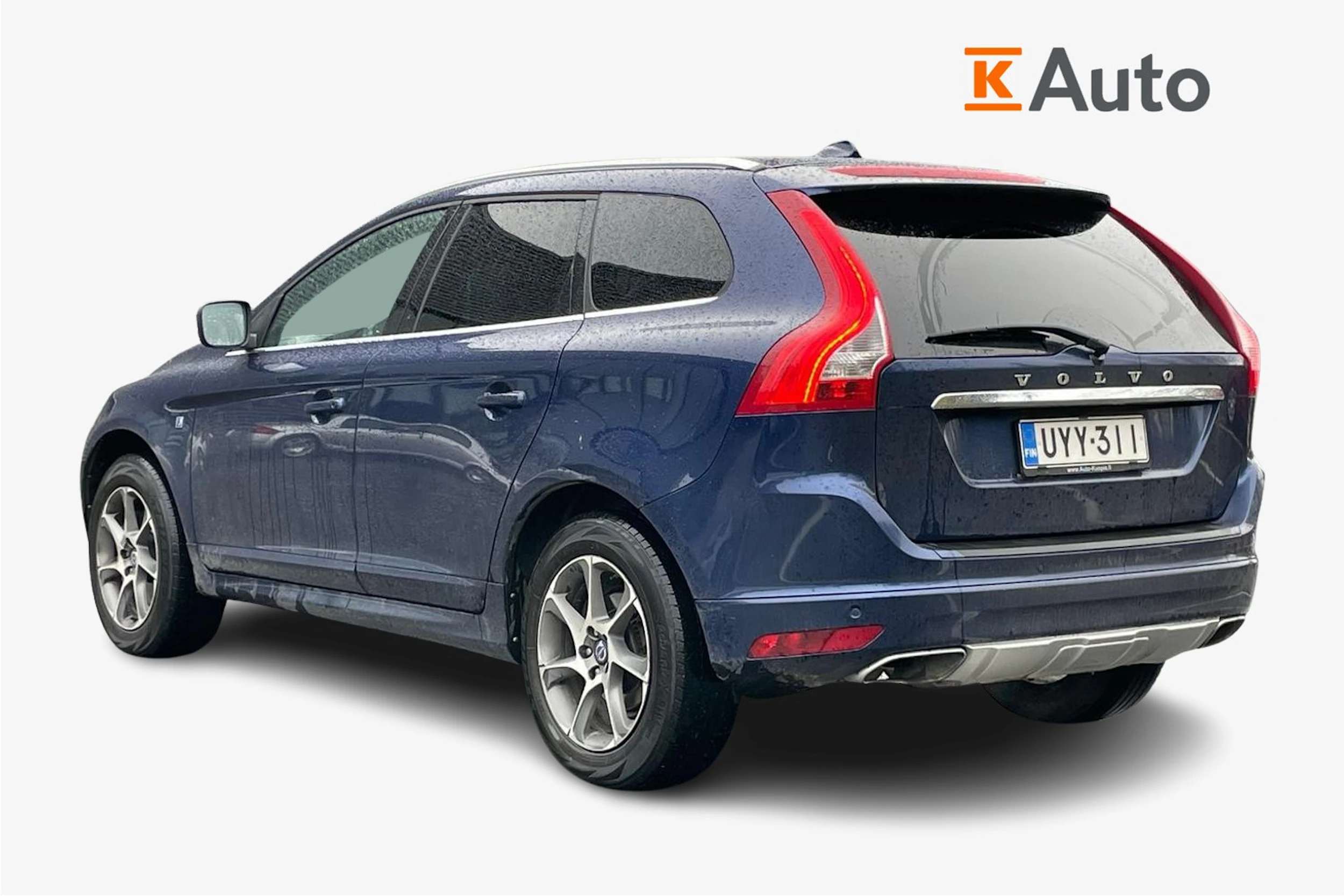 sininen Volvo XC60 2015 kuva 2.
