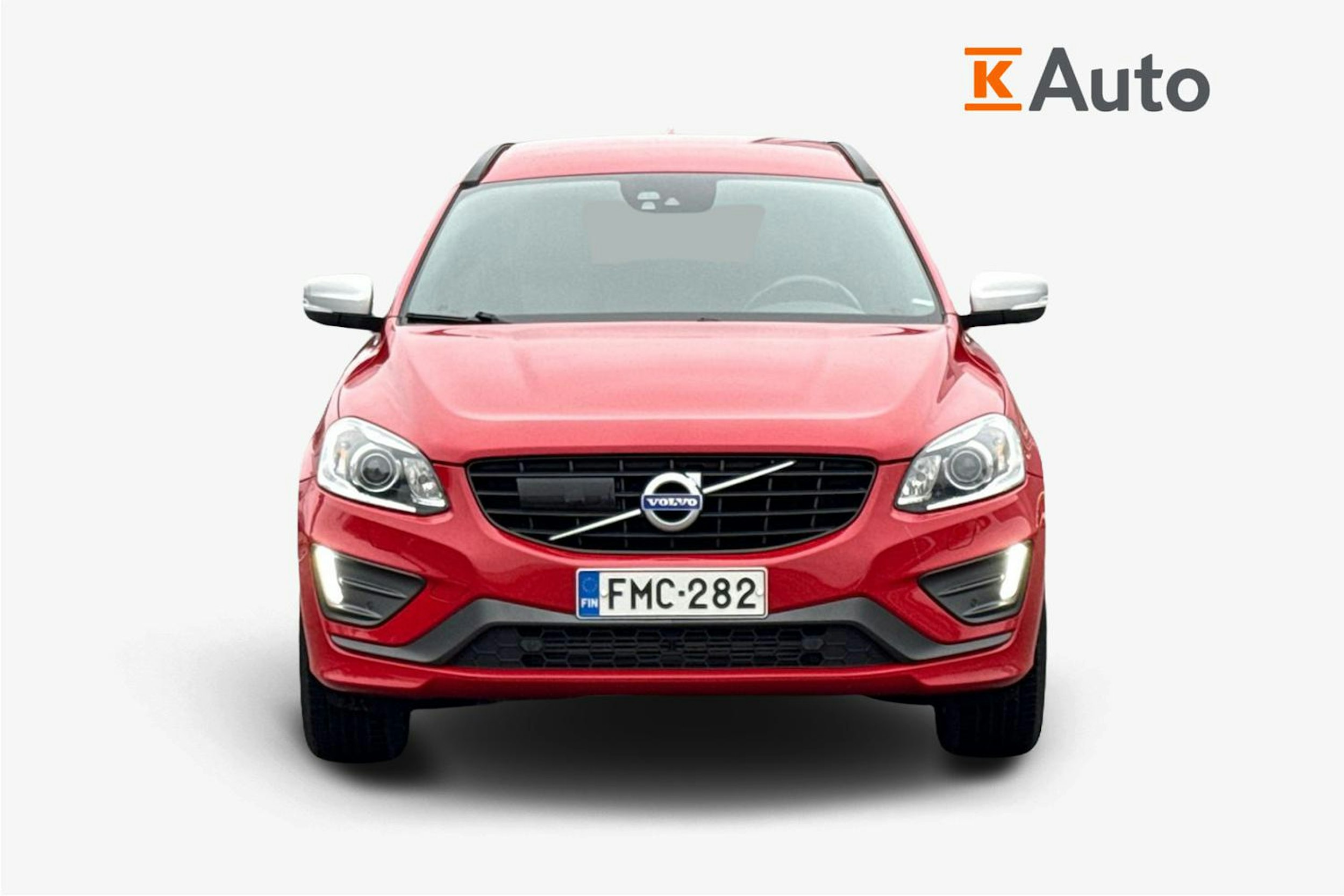 punainen Volvo XC60 2016 kuva 4.