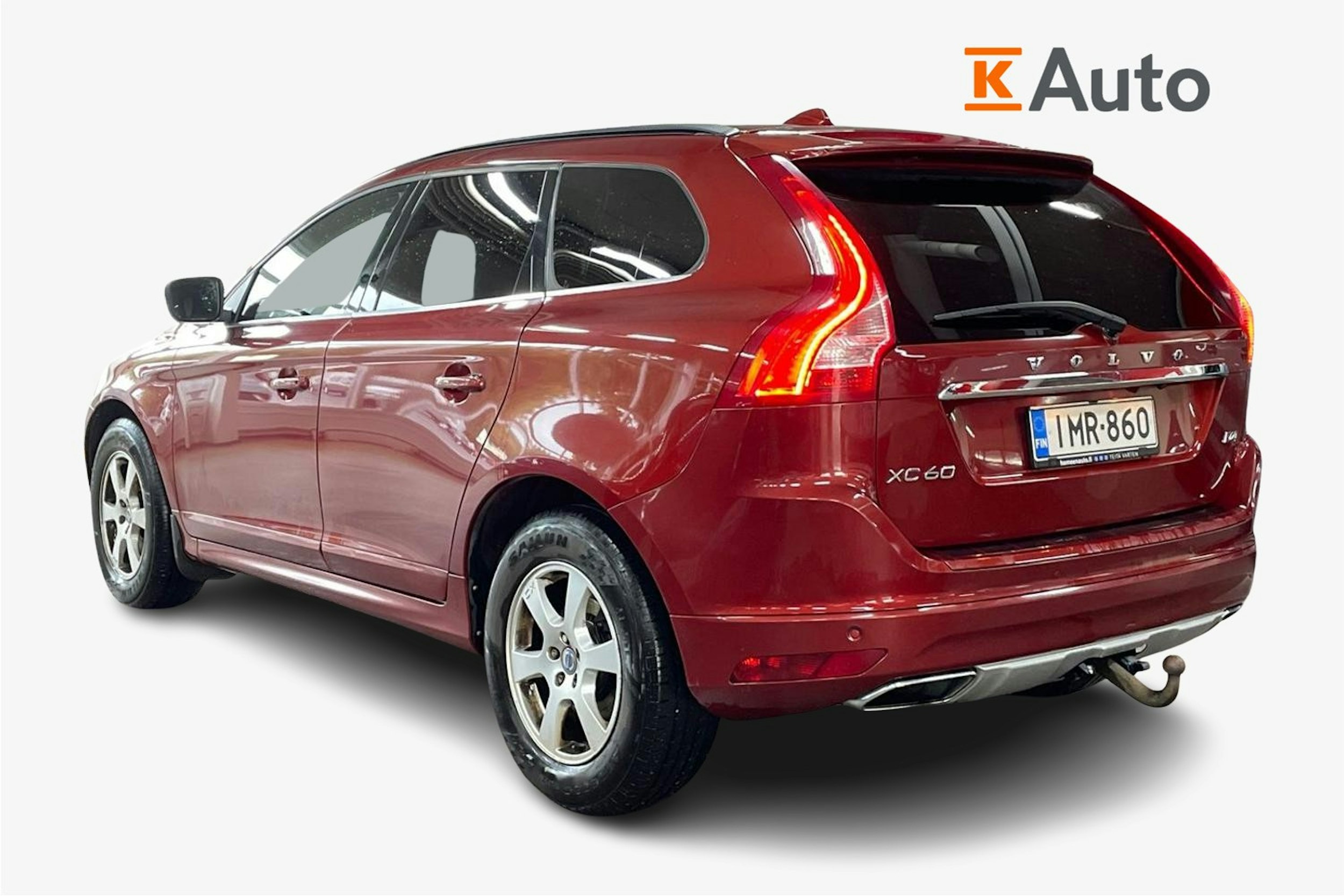 Punainen Volvo XC60 2016 kuva 2.