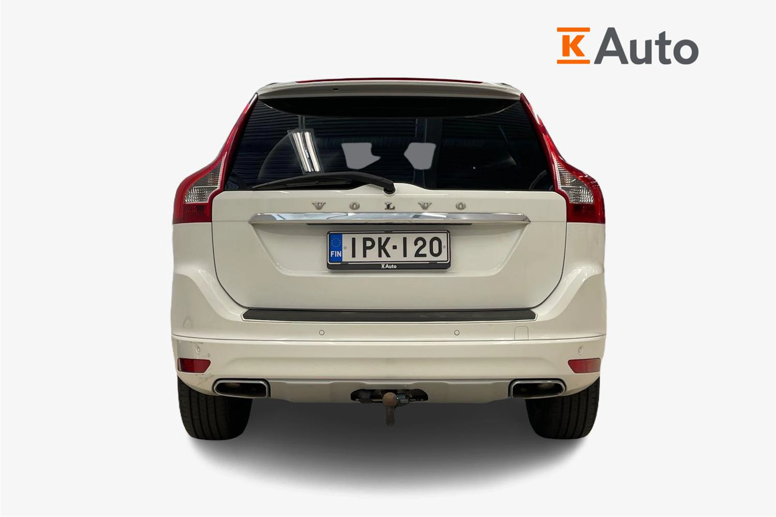 valkoinen Volvo XC60 2016 kuva 3.