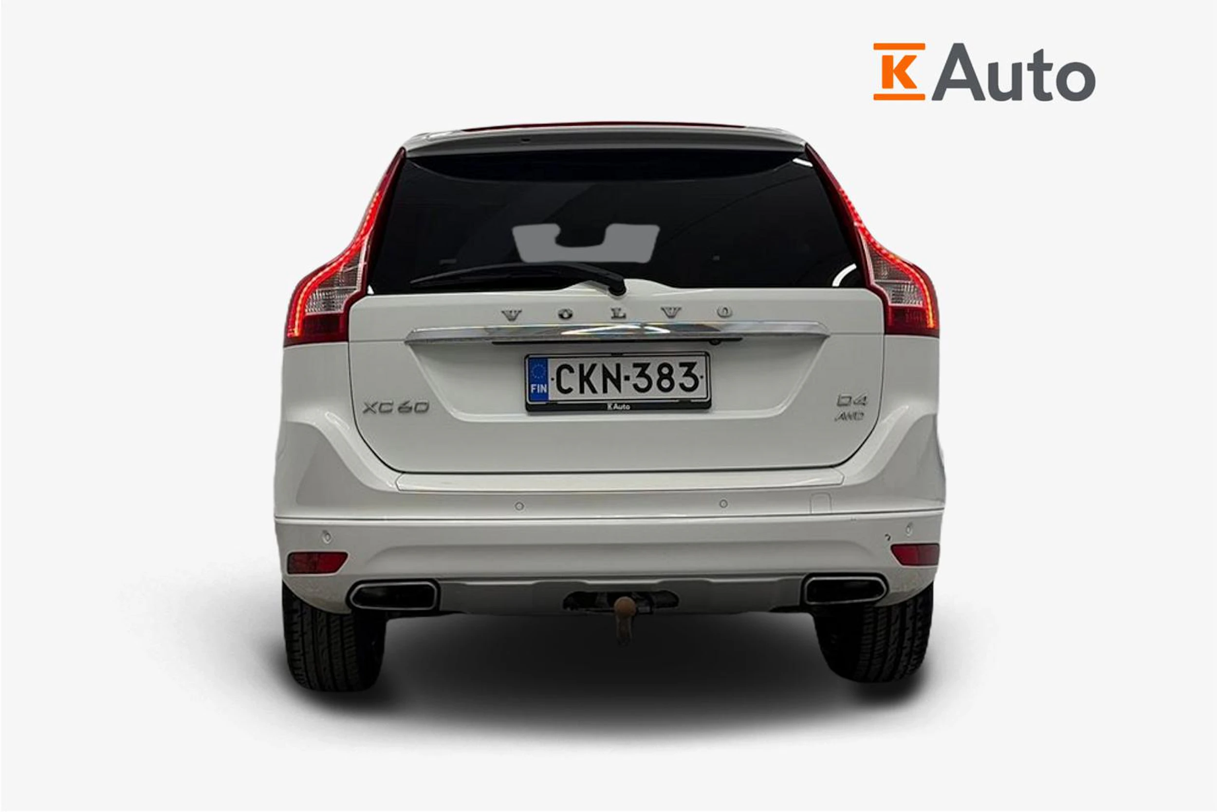 valkoinen Volvo XC60 2017 kuva 4.