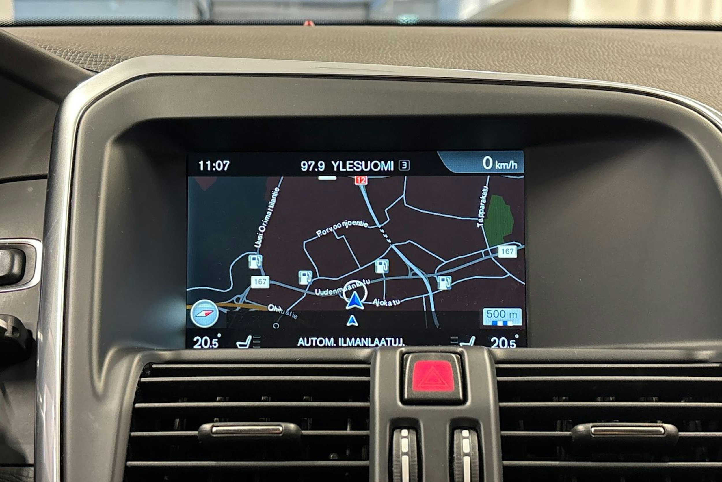 sininen Volvo XC60 2017 kuva 21.