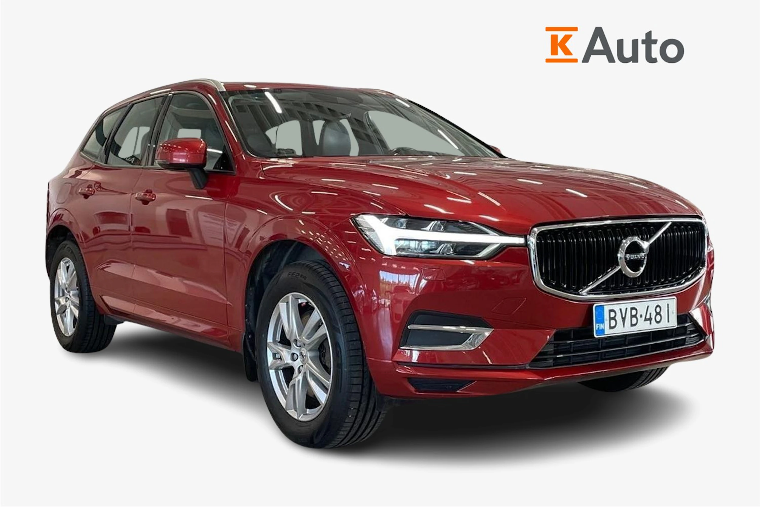 punainen Volvo XC60 2018 kuva 1.