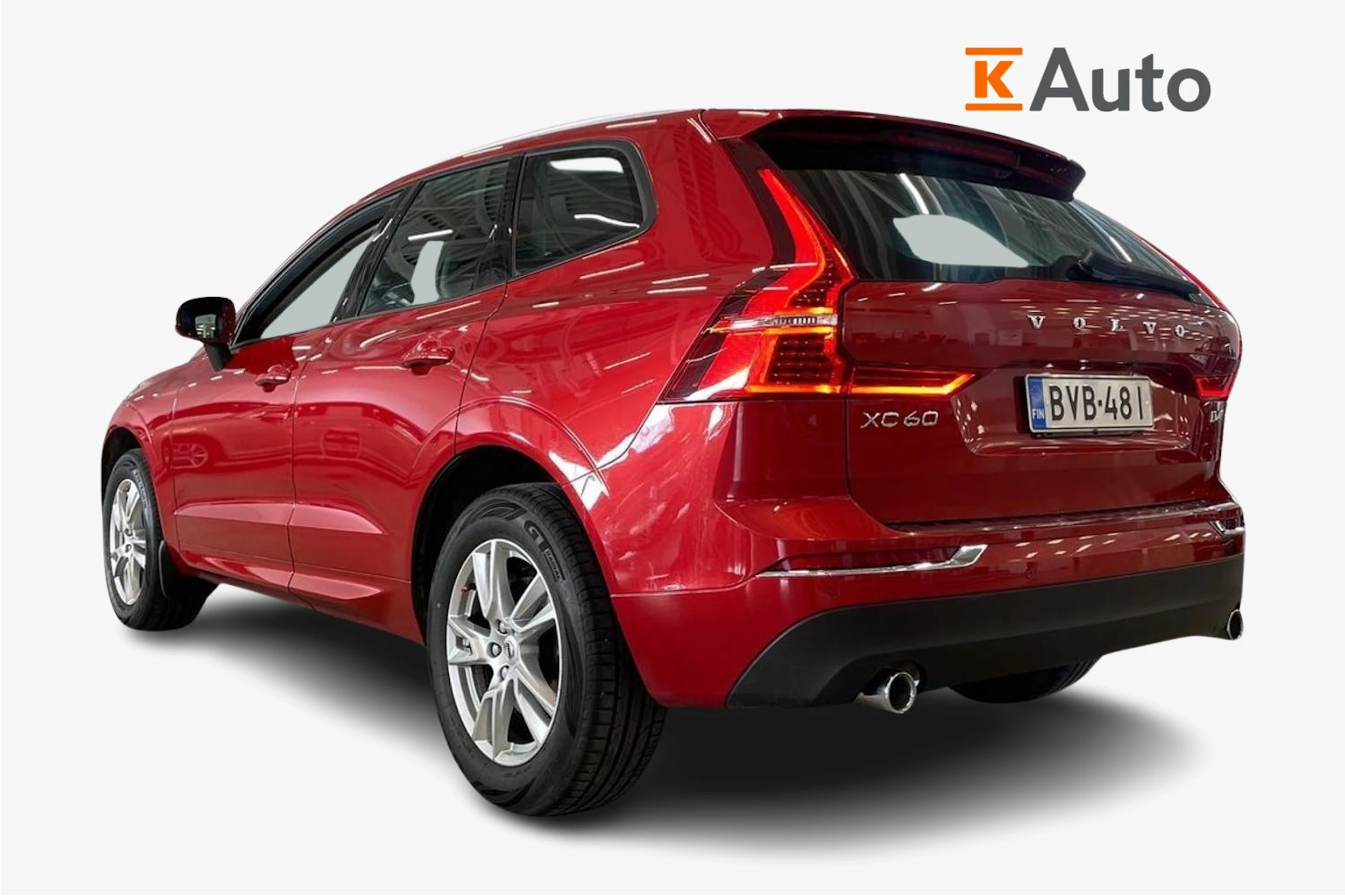 punainen Volvo XC60 2018 kuva 2.