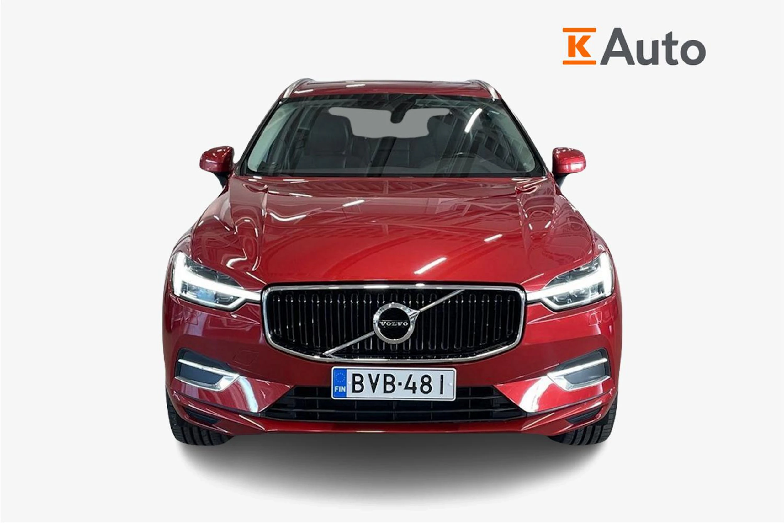 punainen Volvo XC60 2018 kuva 4.