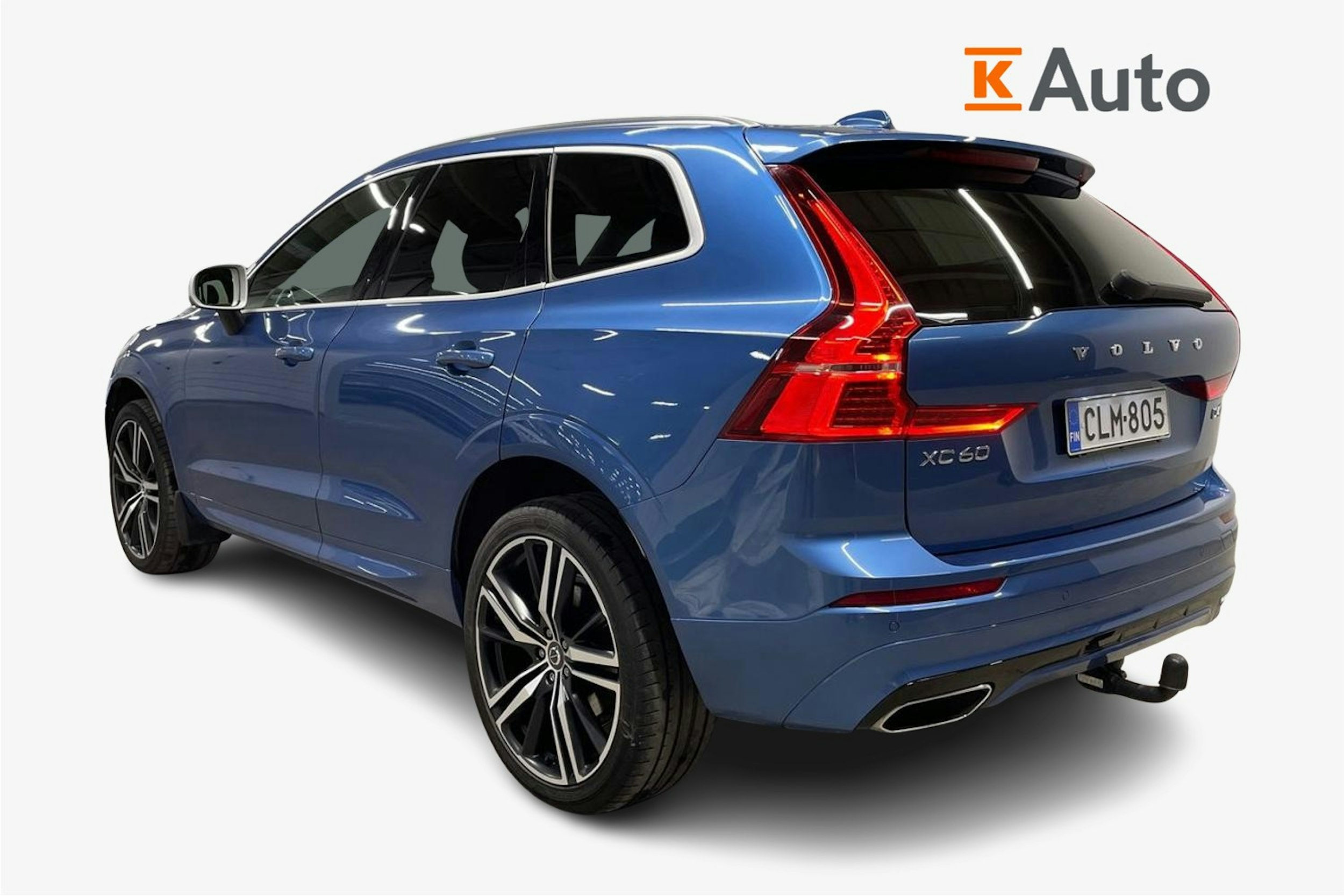 sininen Volvo XC60 2018 kuva 2.
