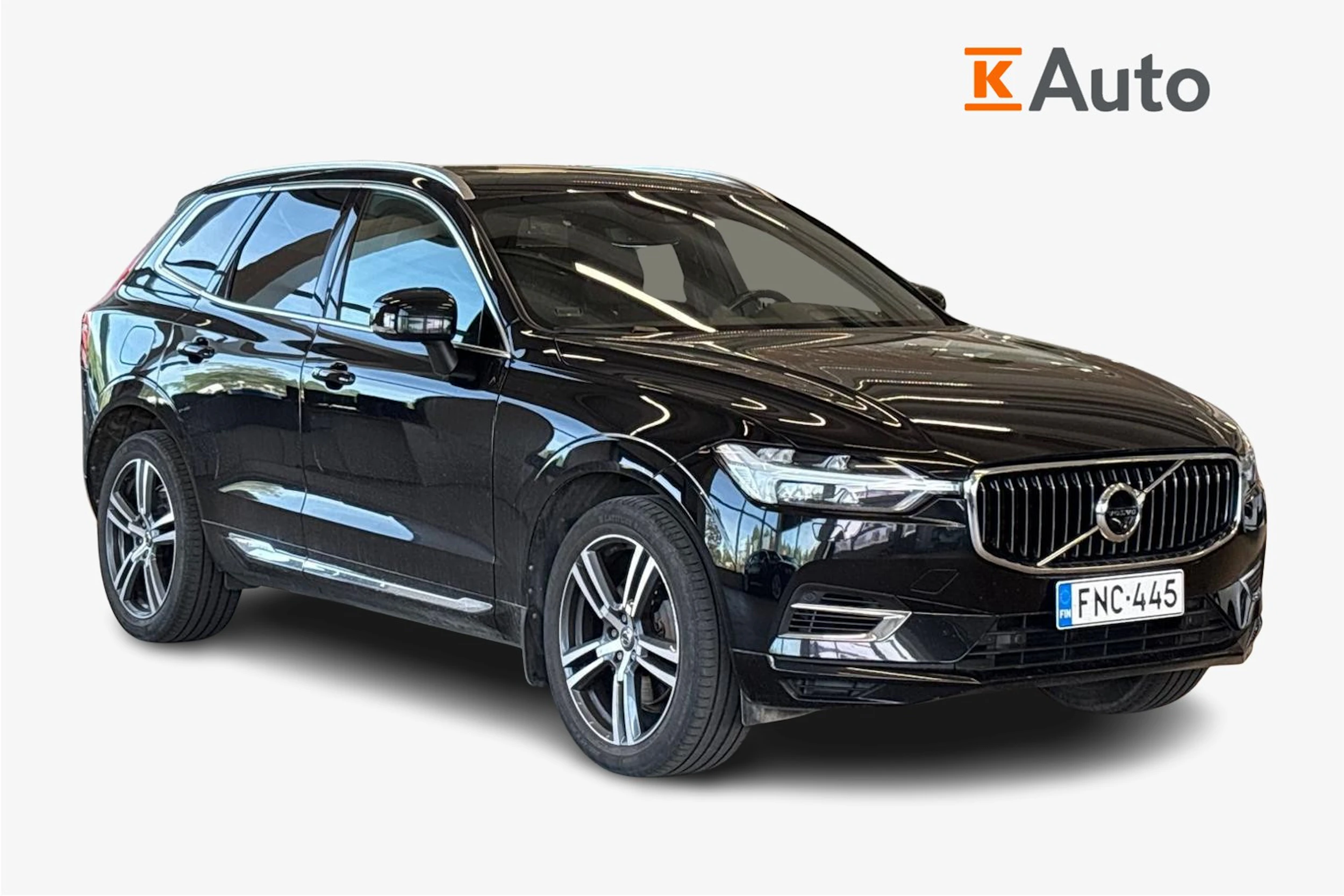 musta Volvo XC60 2018 kuva 1.