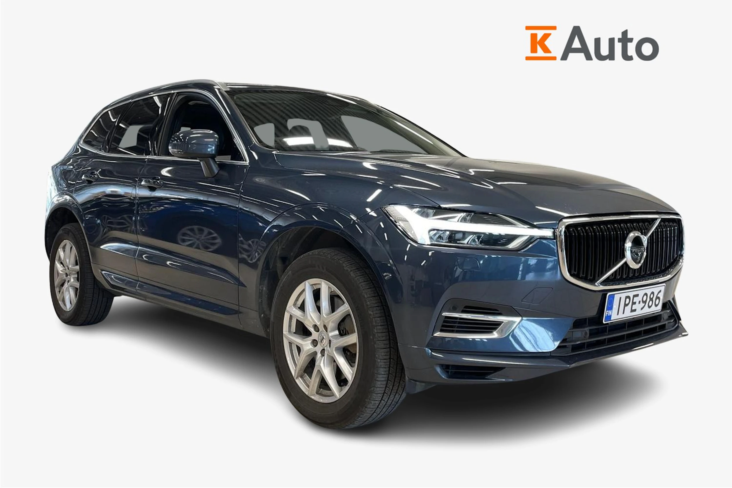 Sininen Volvo XC60 2018 kuva 1.